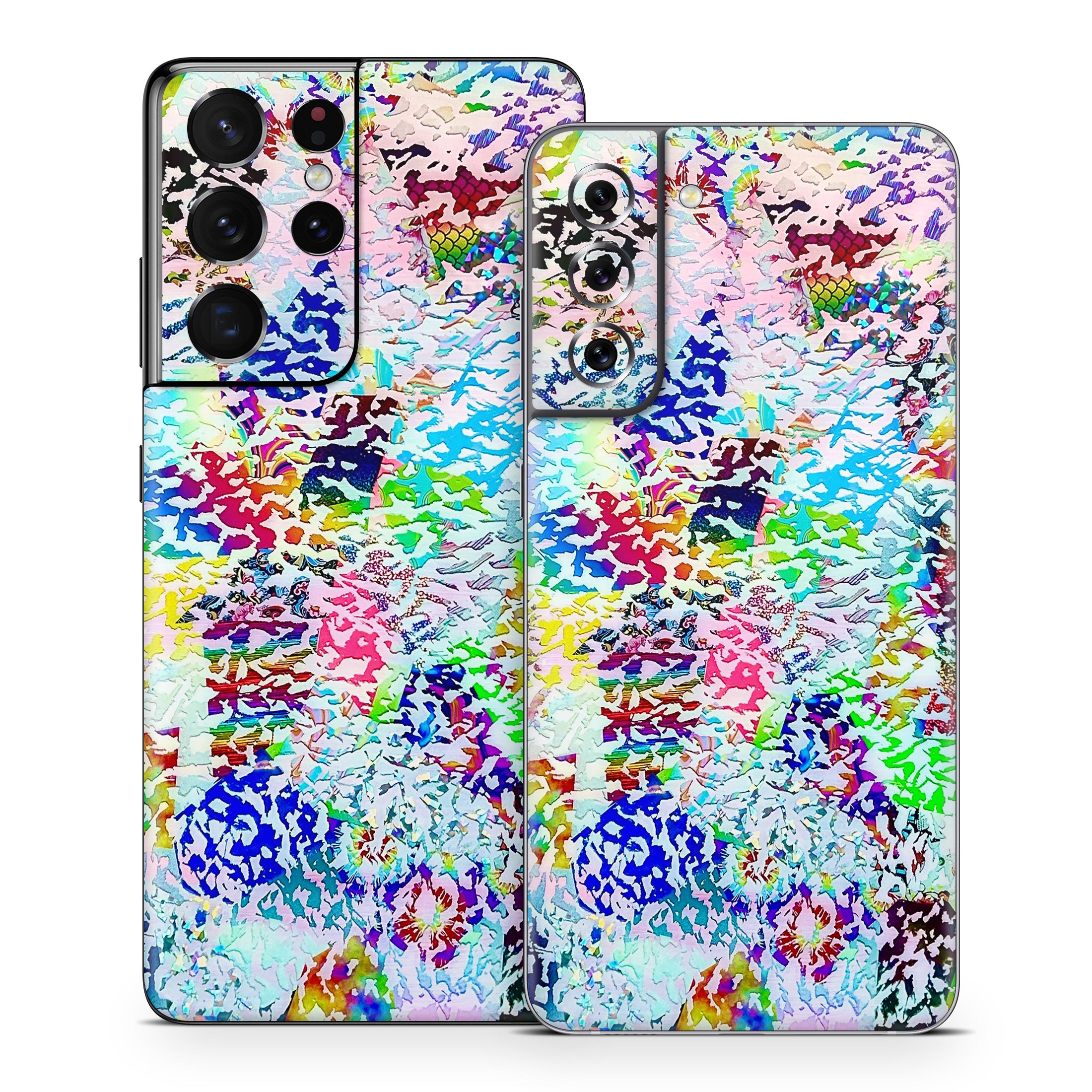 White Etching - Samsung Galaxy S21 Skin