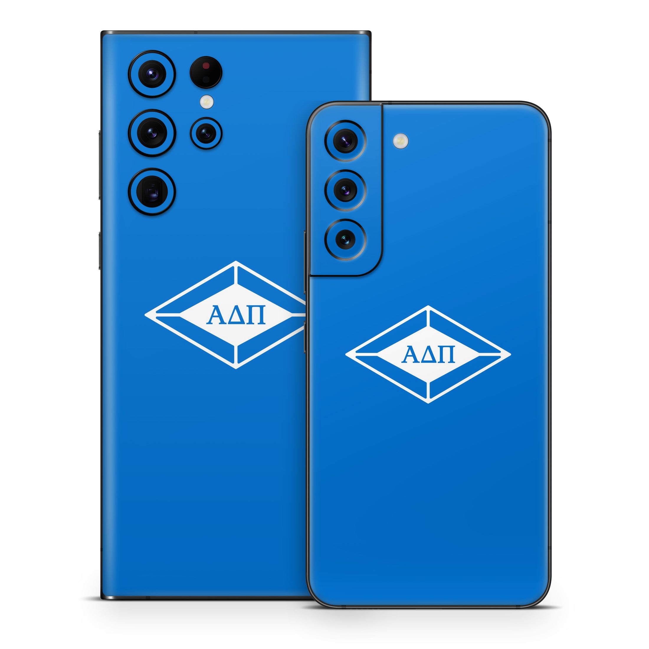 Alpha Delta Pi Diamond Letters Azure - Samsung Galaxy S22 Skin