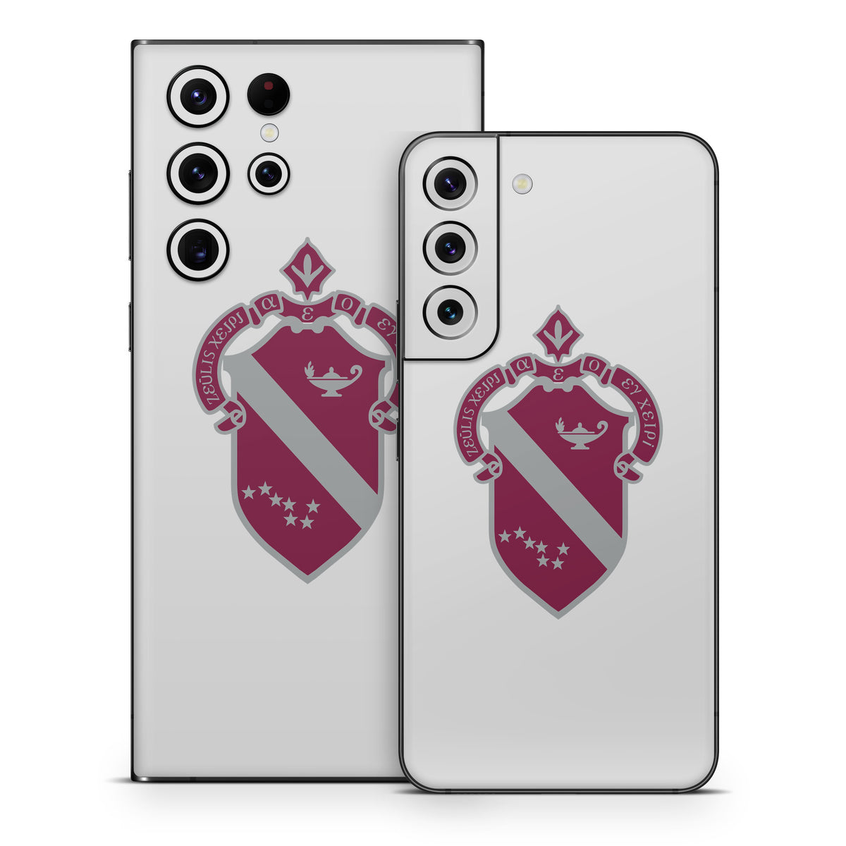 Alpha Phi Crest Silver - Samsung Galaxy S22 Skin