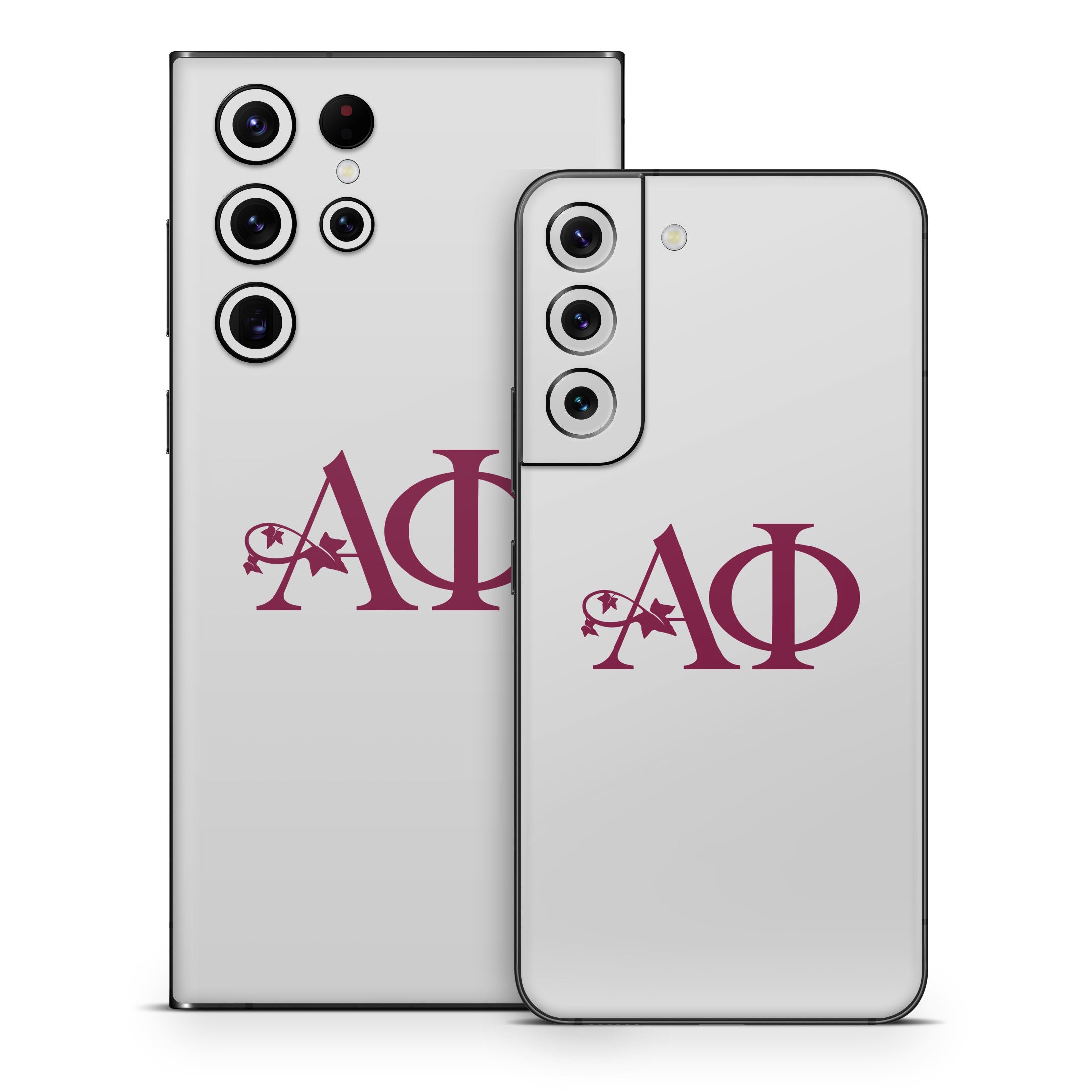Alpha Phi Greek Letters Silver - Samsung Galaxy S22 Skin
