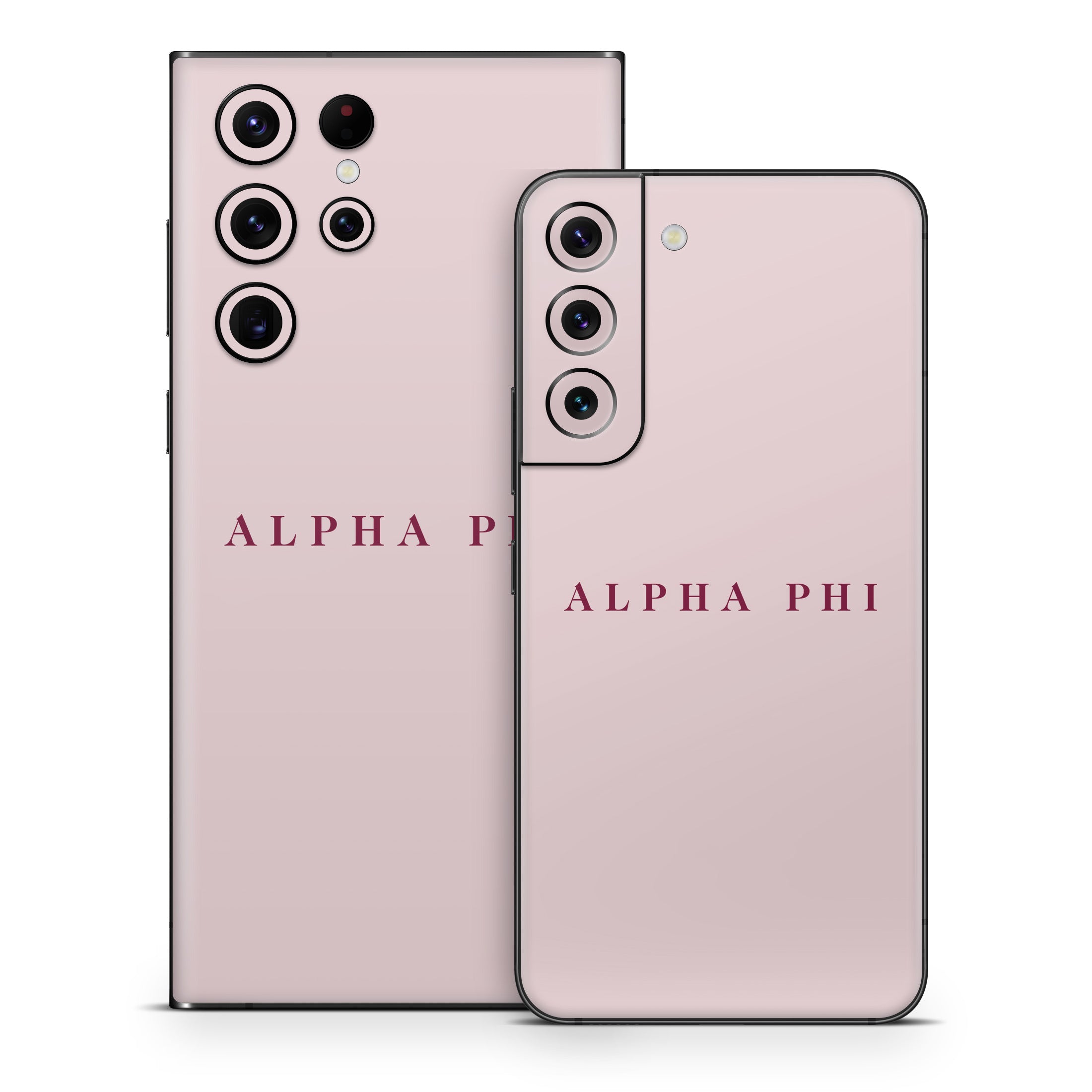 Alpha Phi Wordmark Ivory - Samsung Galaxy S22 Skin