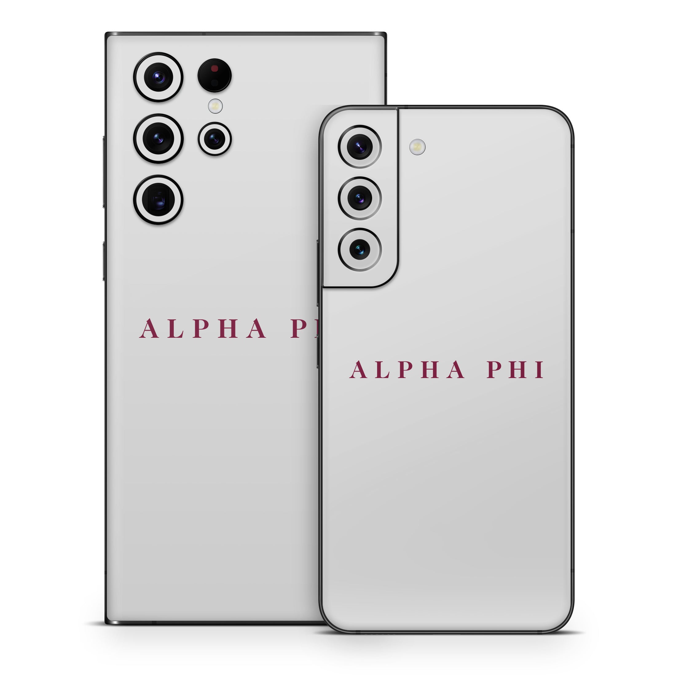 Alpha Phi Wordmark Silver - Samsung Galaxy S22 Skin