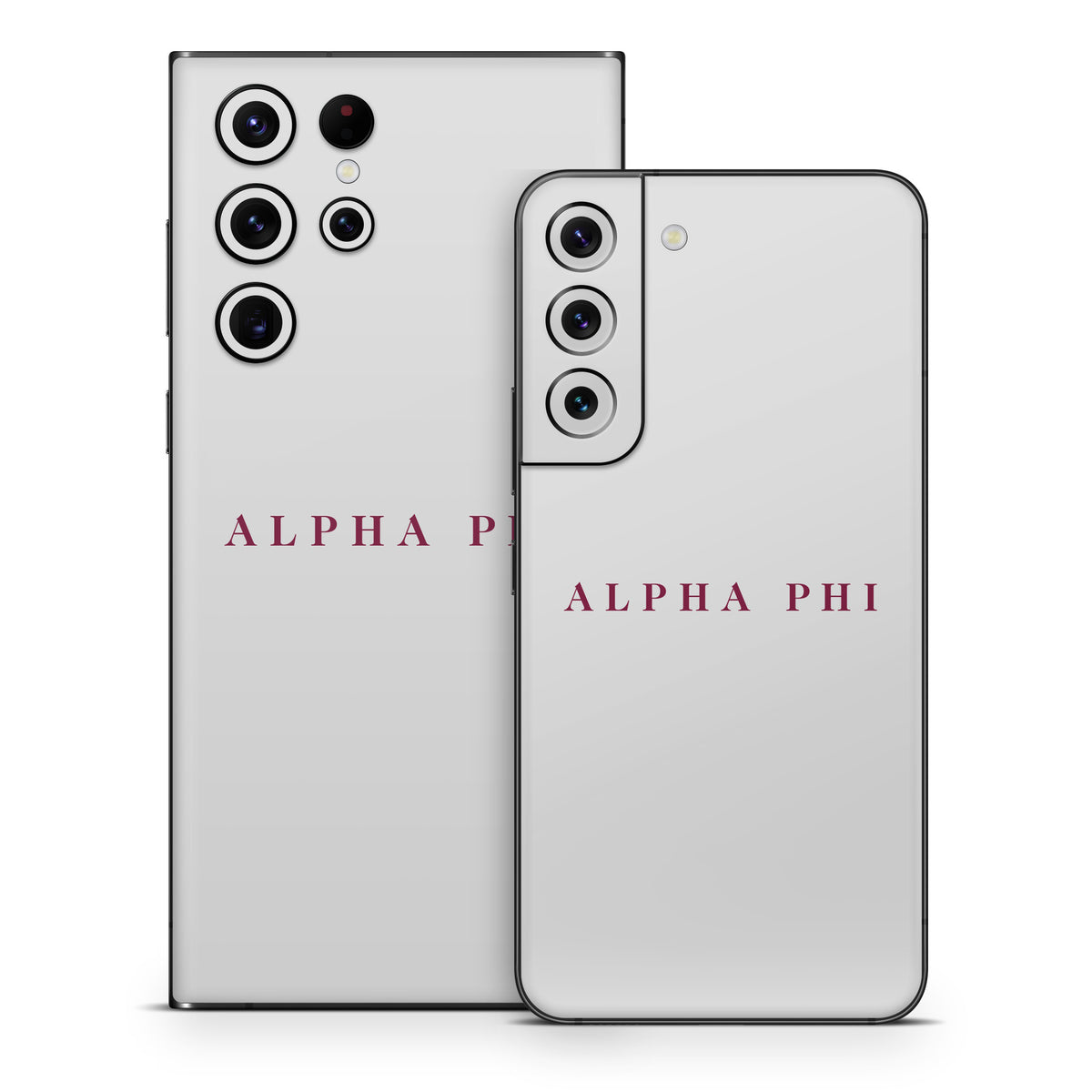 Alpha Phi Wordmark Silver - Samsung Galaxy S22 Skin
