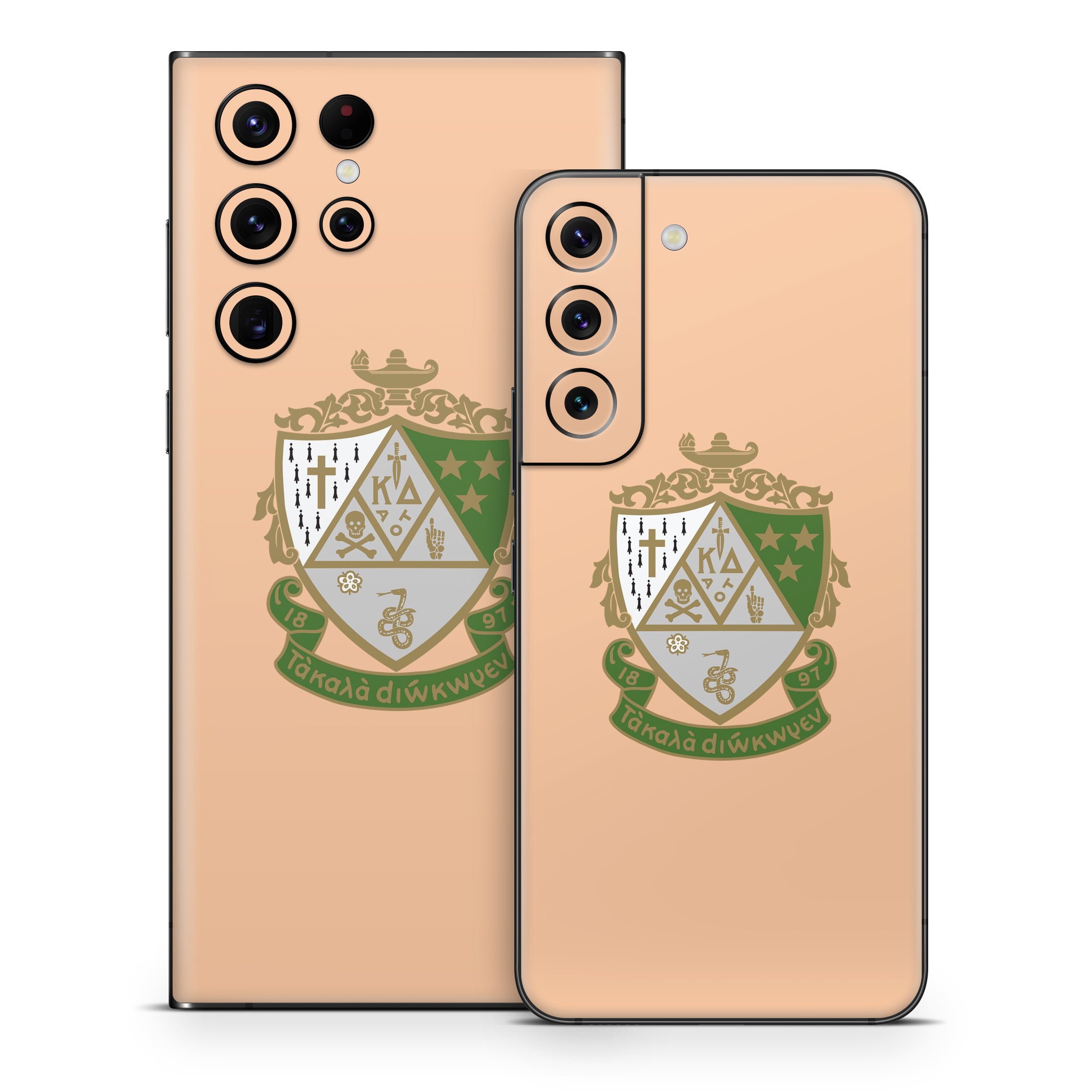 Kappa Delta Crest Empowered Peach - Samsung Galaxy S22 Skin