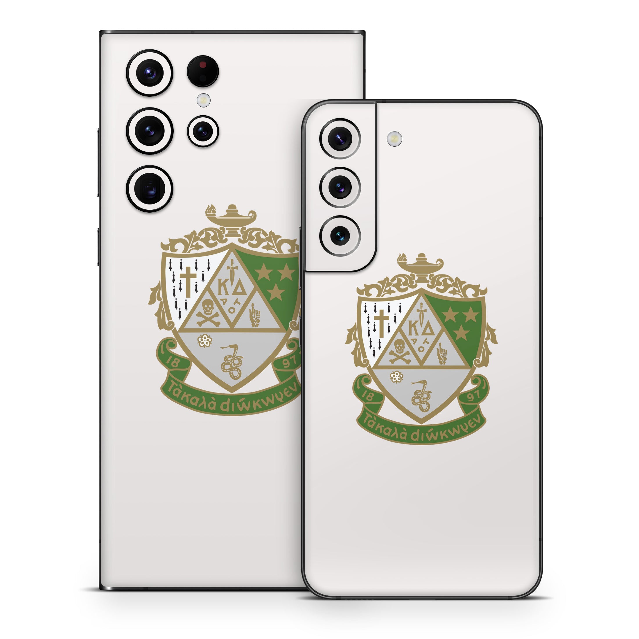 Kappa Delta Crest Pearl White - Samsung Galaxy S22 Skin