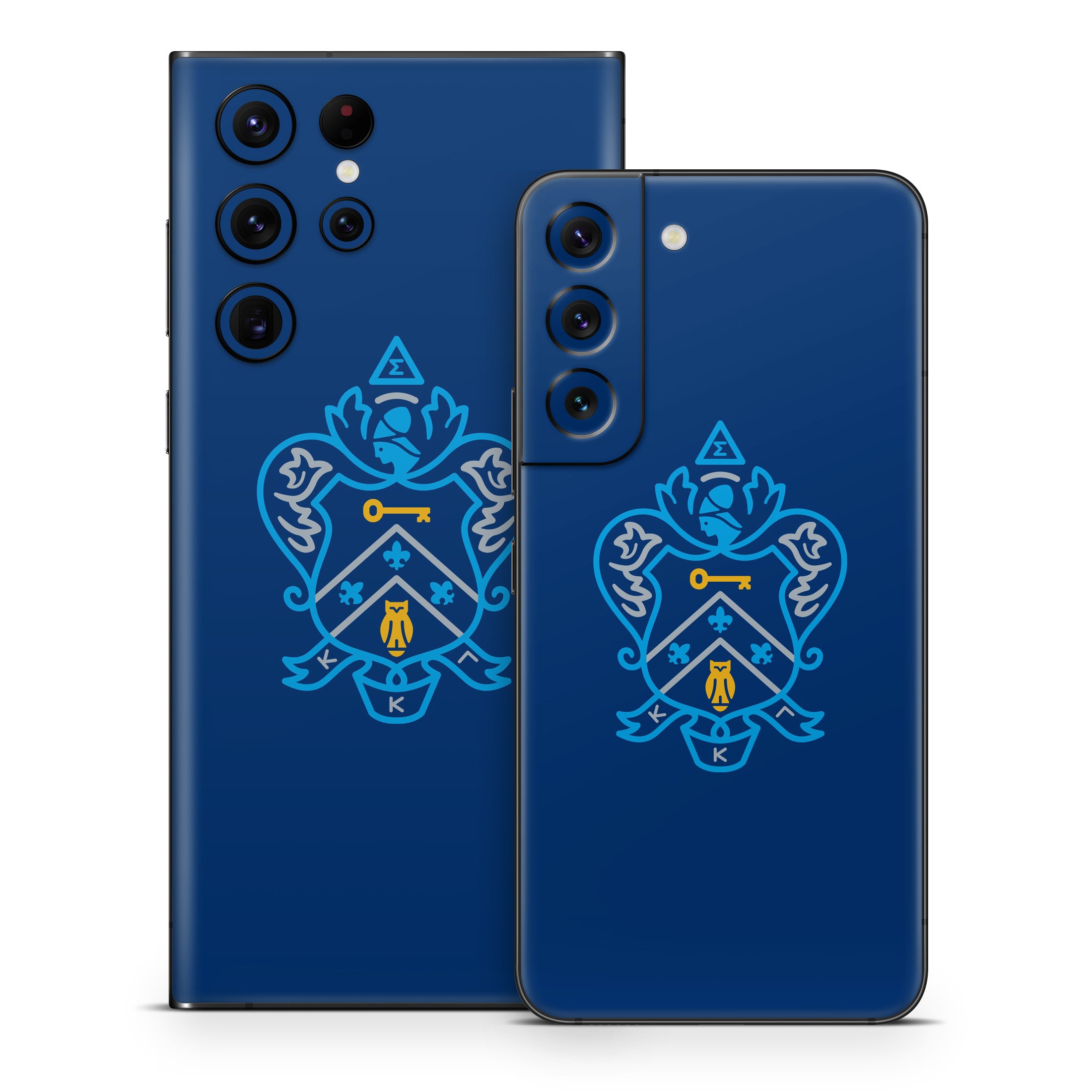 Kappa Kappa Gamma Coat of Arms Kappa Blue - Samsung Galaxy S22 Skin