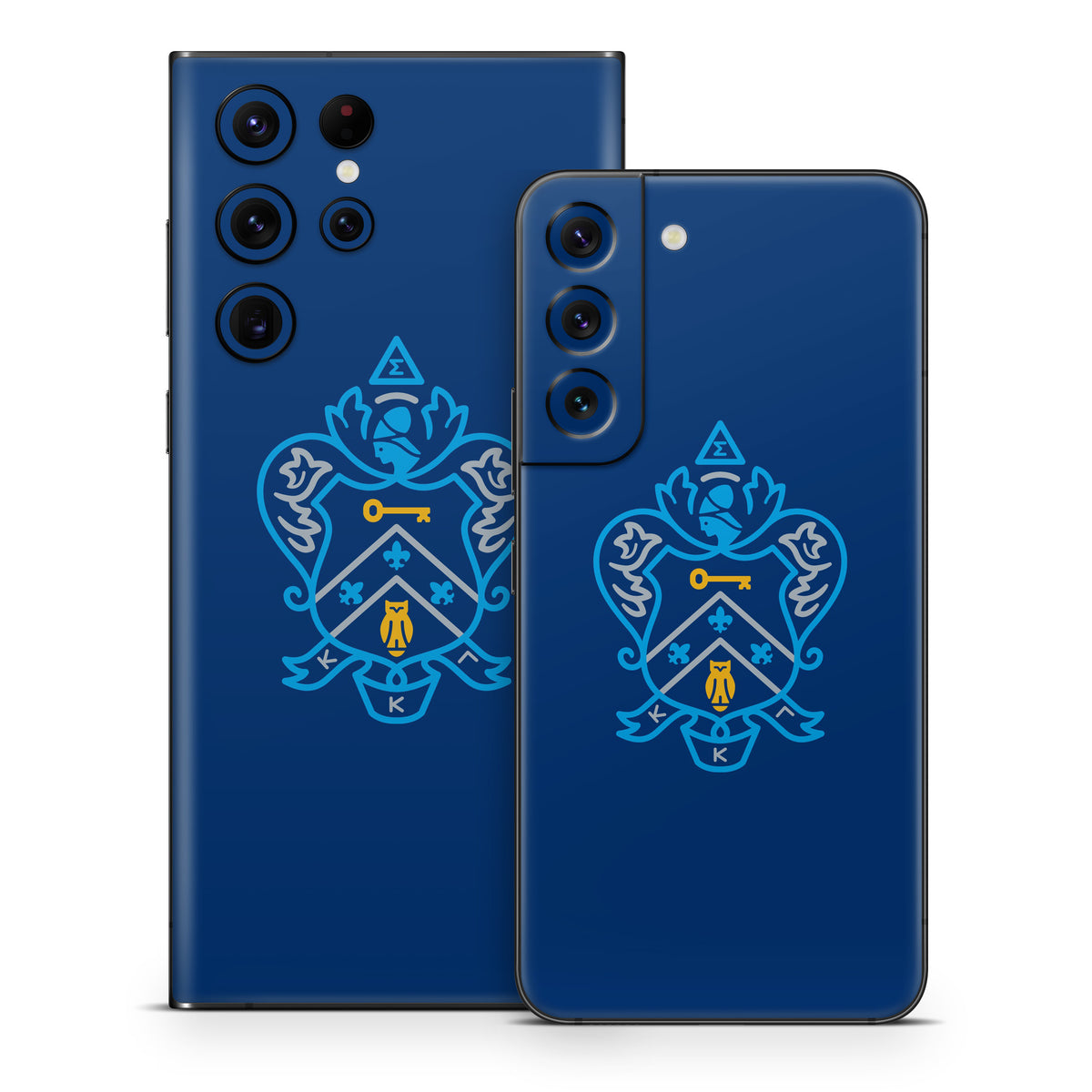 Kappa Kappa Gamma Coat of Arms Kappa Blue - Samsung Galaxy S22 Skin