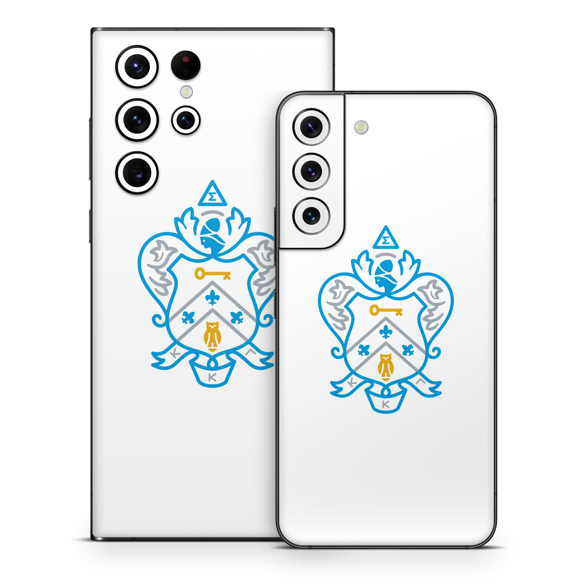 Kappa Kappa Gamma Coat of Arms White - Samsung Galaxy S22 Skin