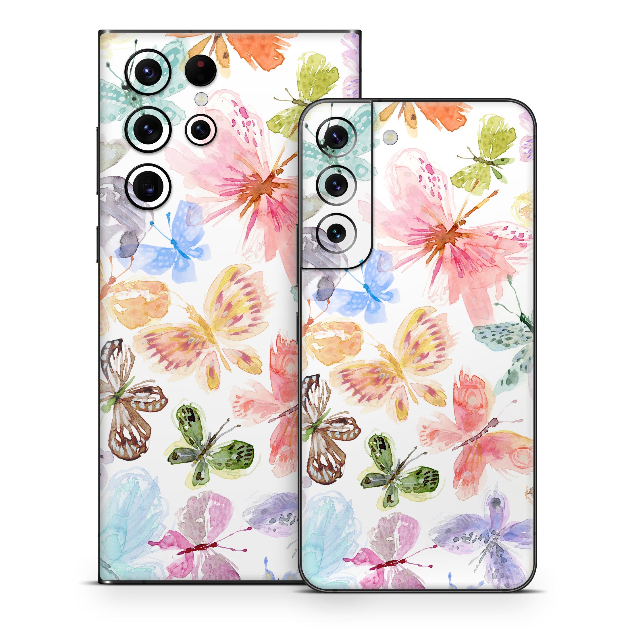 Pastel Butterflies - Samsung Galaxy S22 Skin