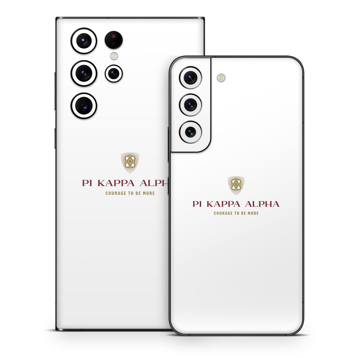 Pi Kappa Alpha Formal Logo White - Samsung Galaxy S22 Skin