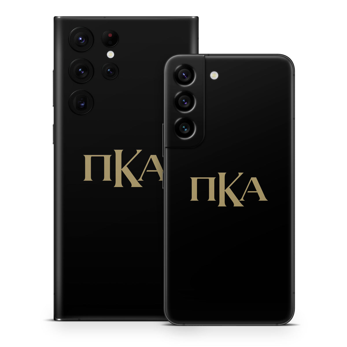 Pi Kappa Alpha Greek Letters Black - Samsung Galaxy S22 Skin