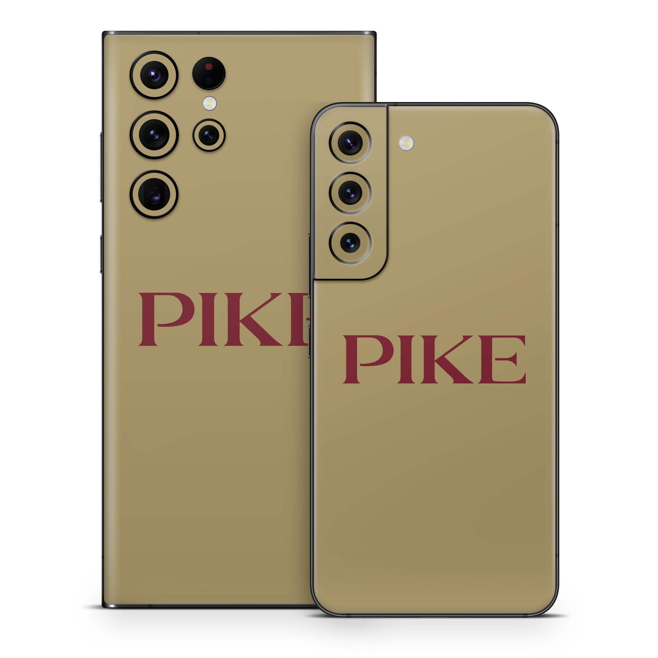 Pi Kappa Alpha PIKE Logo Gold - Samsung Galaxy S22 Skin
