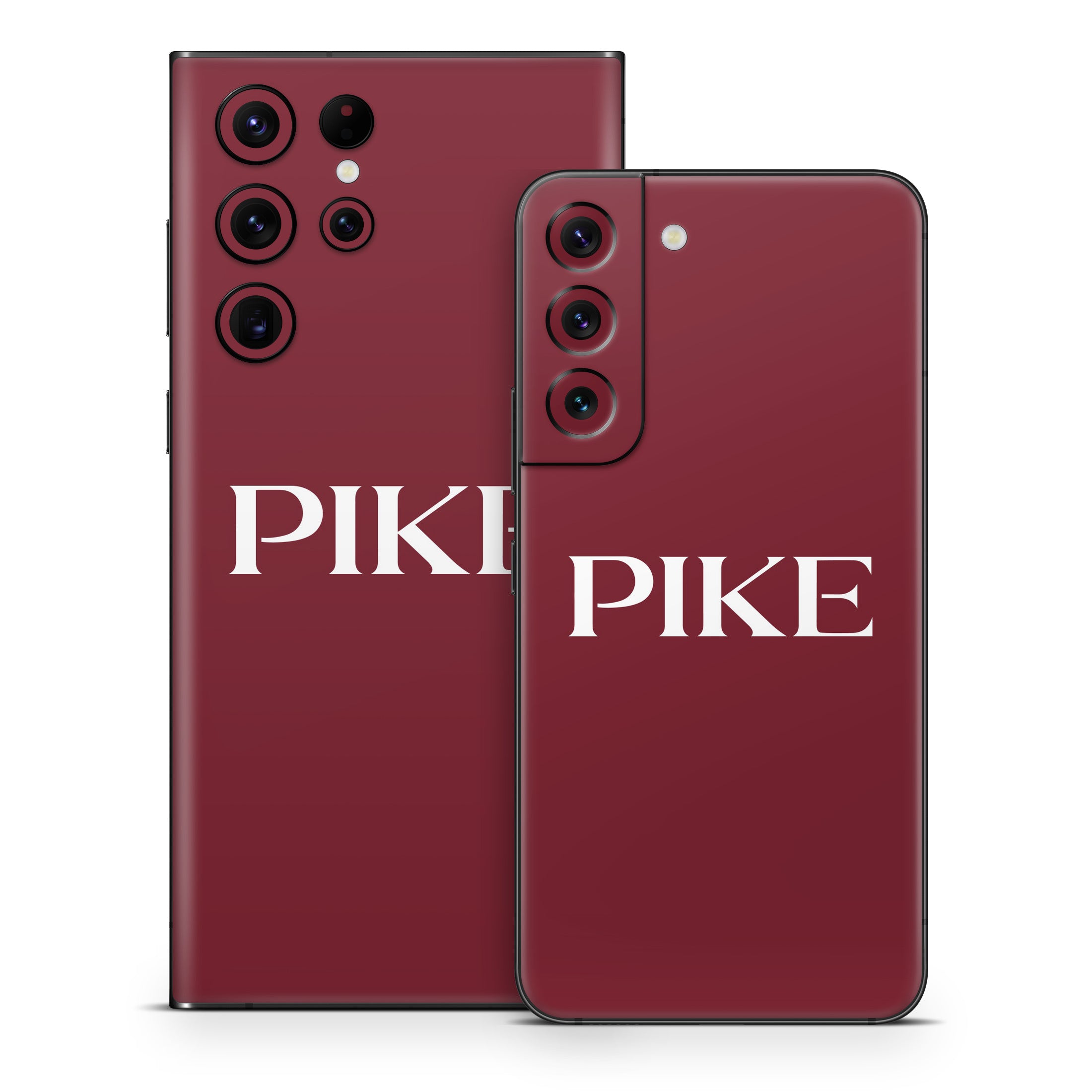Pi Kappa Alpha PIKE Logo Garnet - Samsung Galaxy S22 Skin
