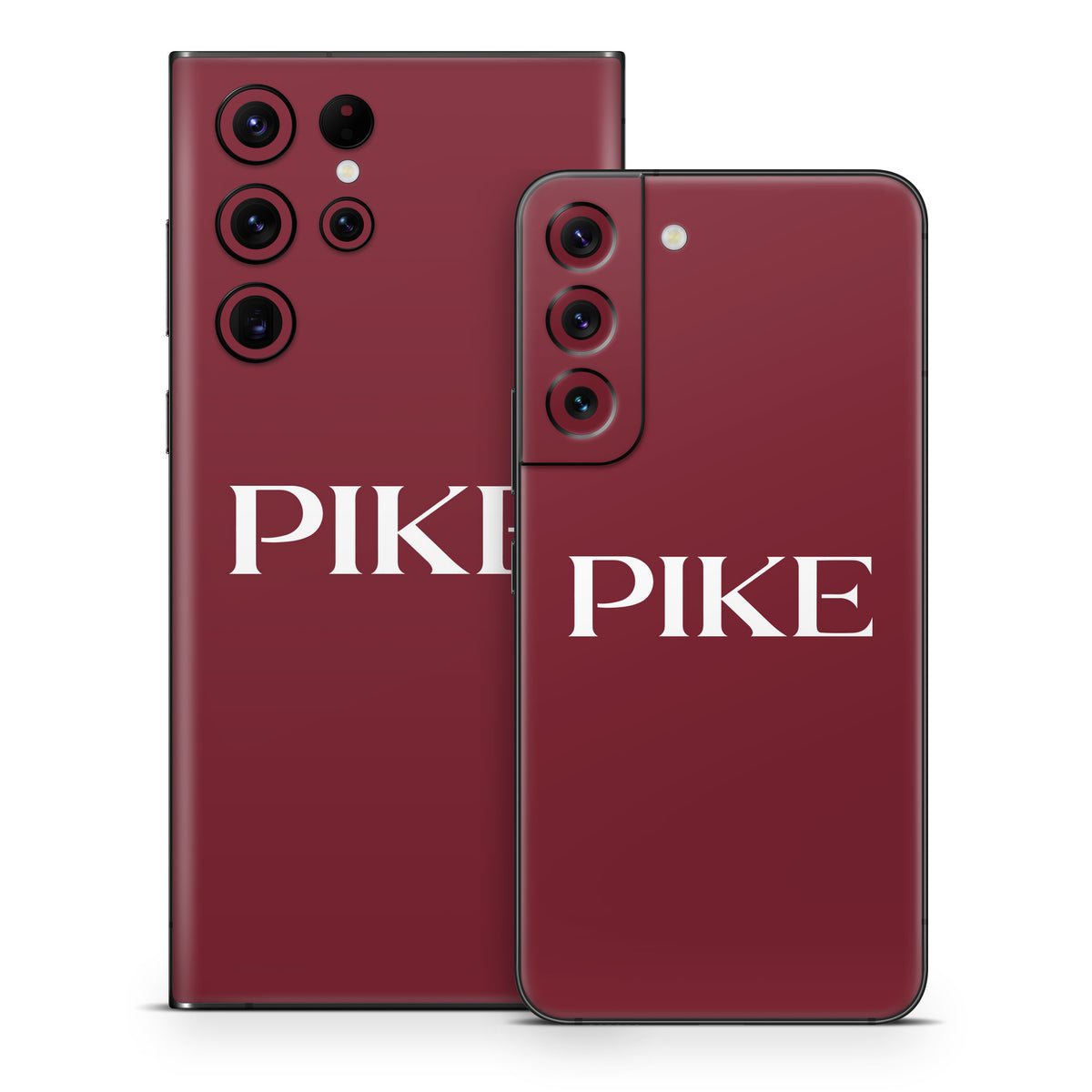 Pi Kappa Alpha PIKE Logo Garnet - Samsung Galaxy S22 Skin