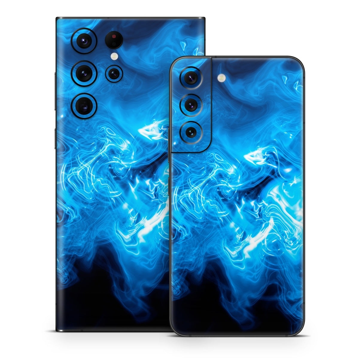 Blue Quantum Waves - Samsung Galaxy S22 Skin