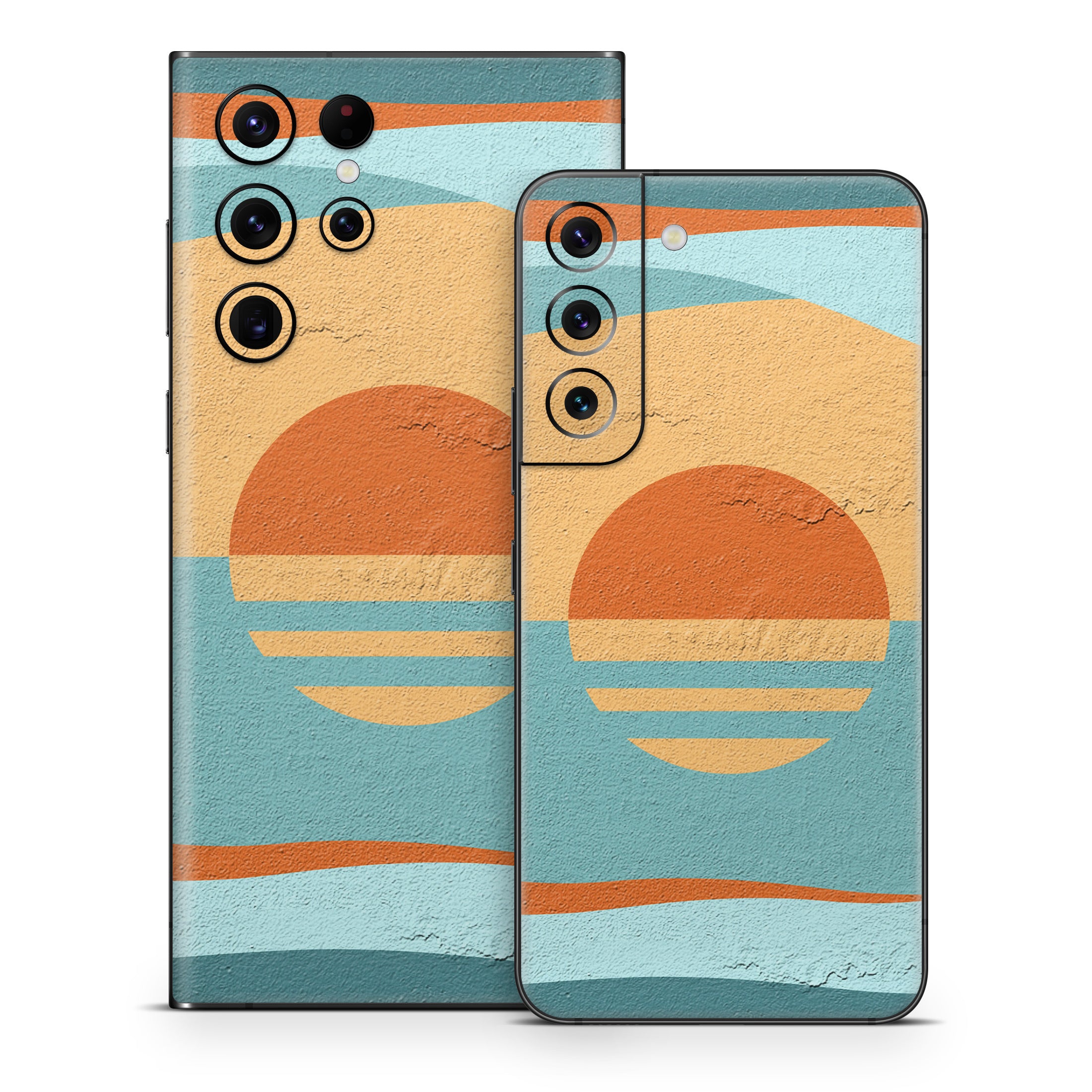 Retro Sunset - Samsung Galaxy S22 Skin