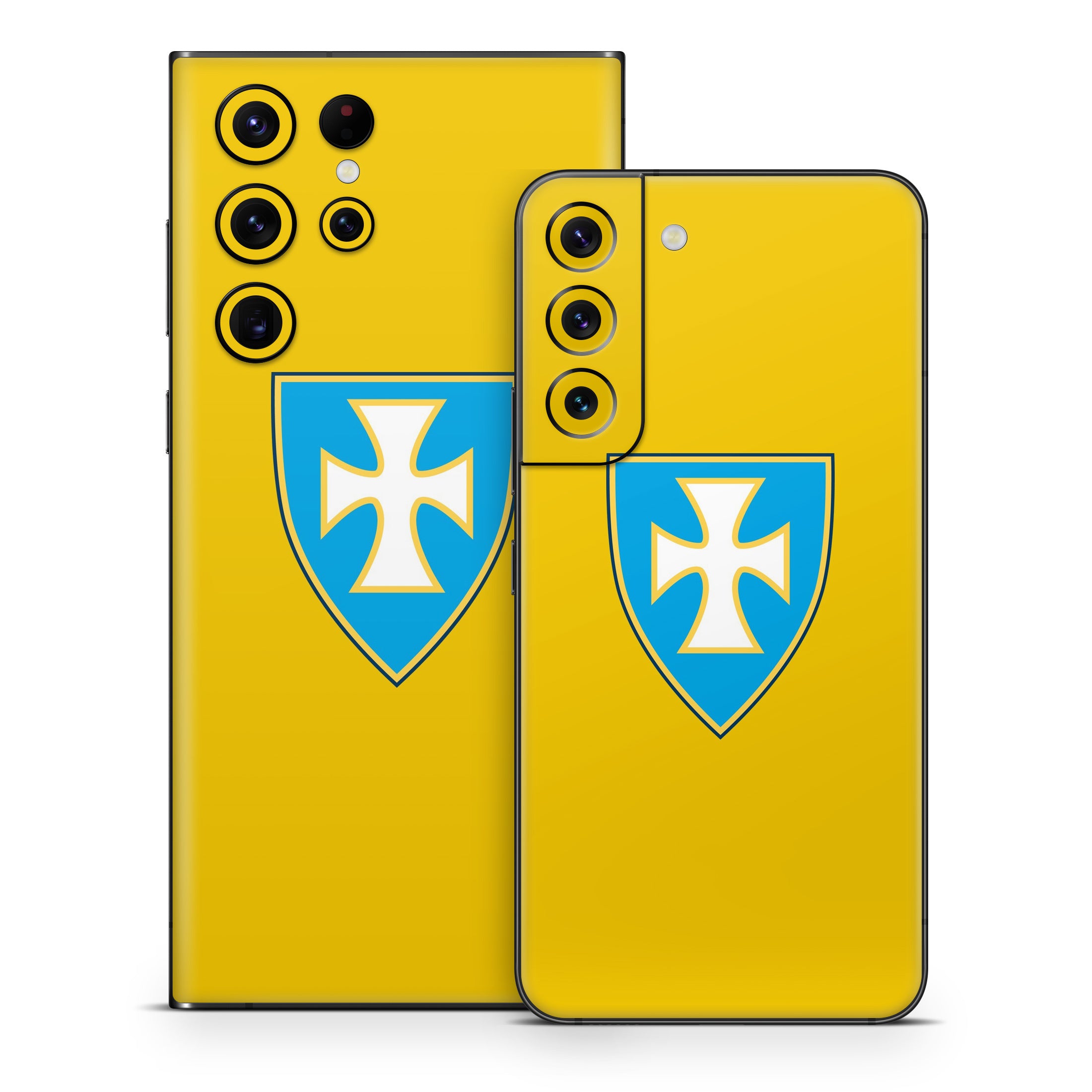 Sigma Chi Shield Gold - Samsung Galaxy S22 Skin