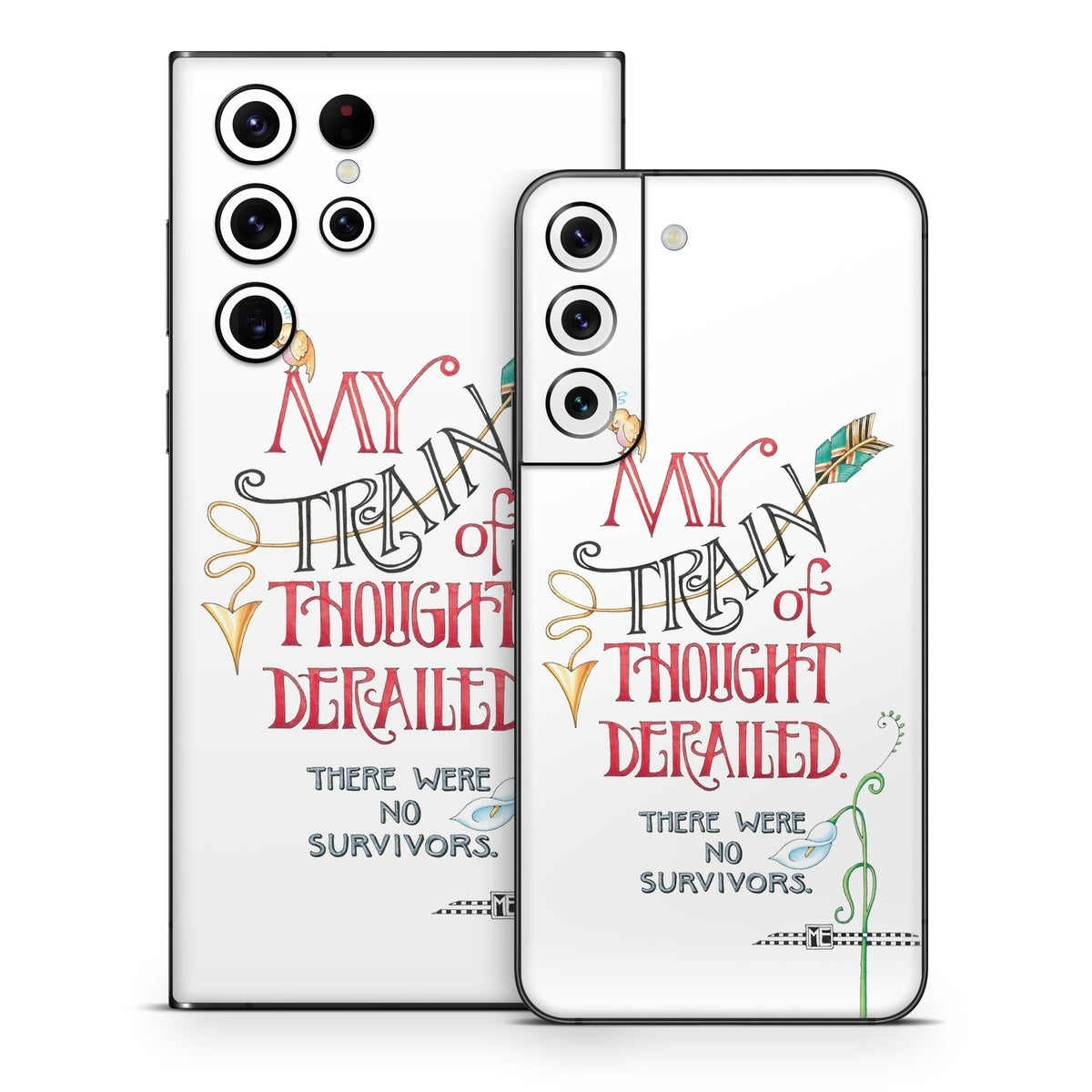 Train Derailed - Samsung Galaxy S22 Skin