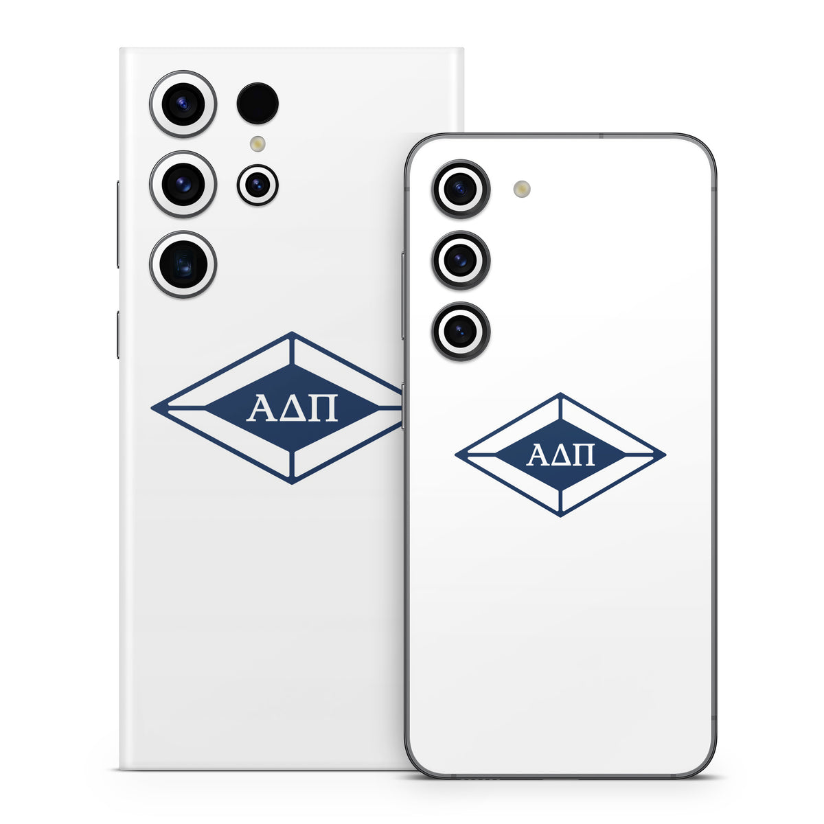 Alpha Delta Pi Diamond Letters White - Samsung Galaxy S23 Skin