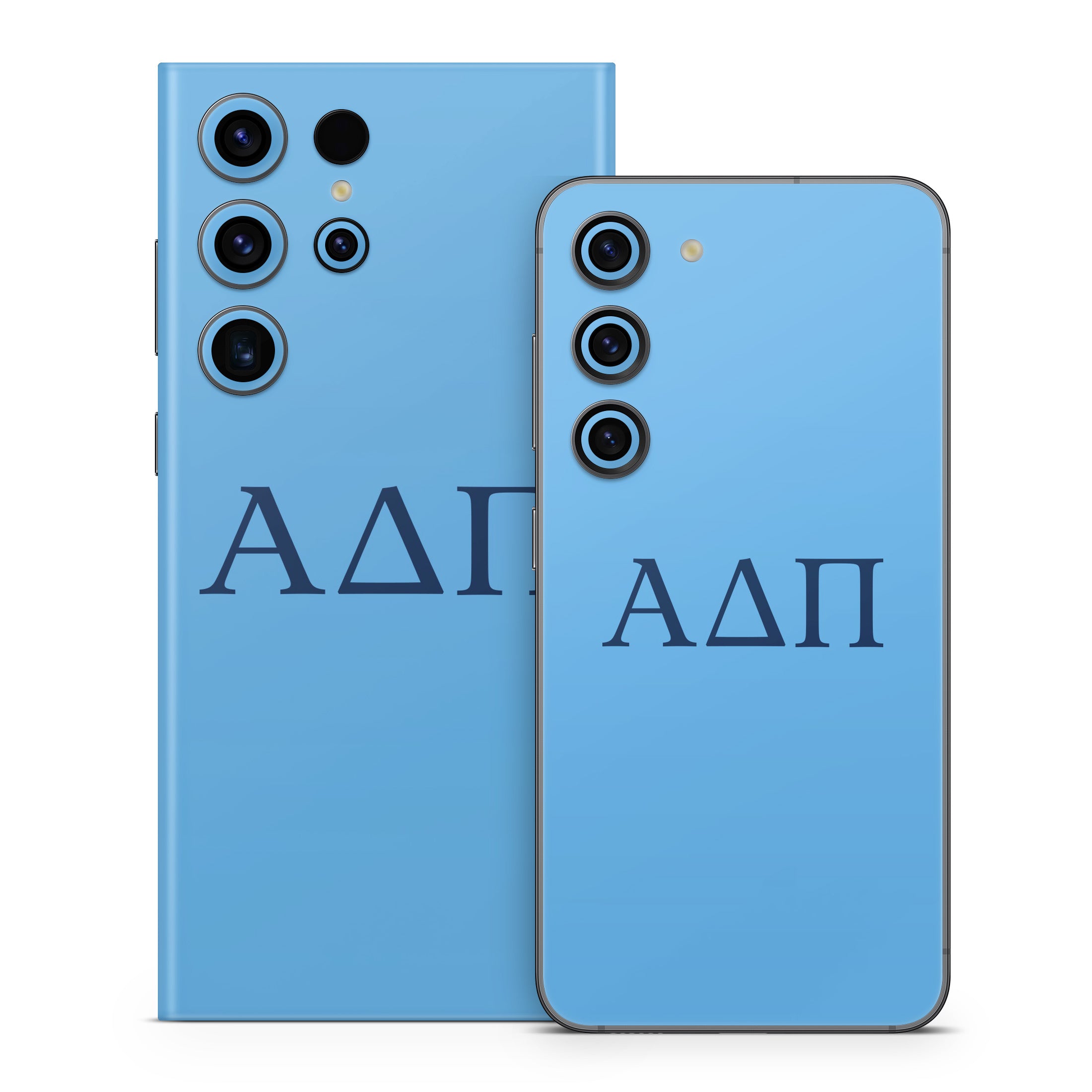 Alpha Delta Pi Greek Letters Adelphean Blue - Samsung Galaxy S23 Skin