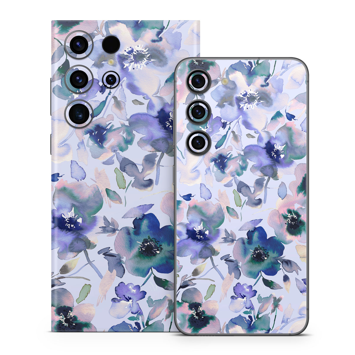 Aquatic Artistic Flowers - Samsung Galaxy S23 Skin