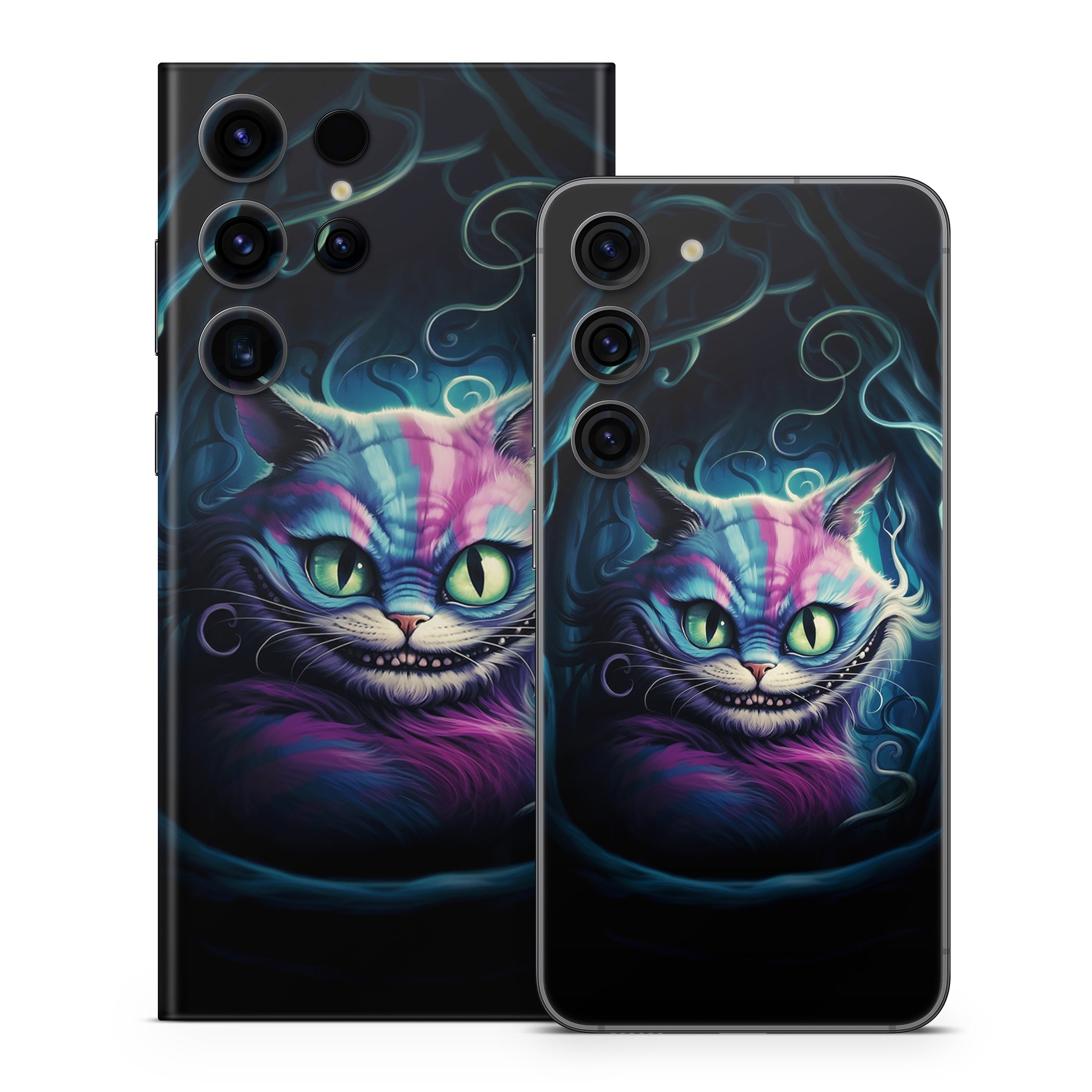 Blue Cheshire Cat - Samsung Galaxy S23 Skin