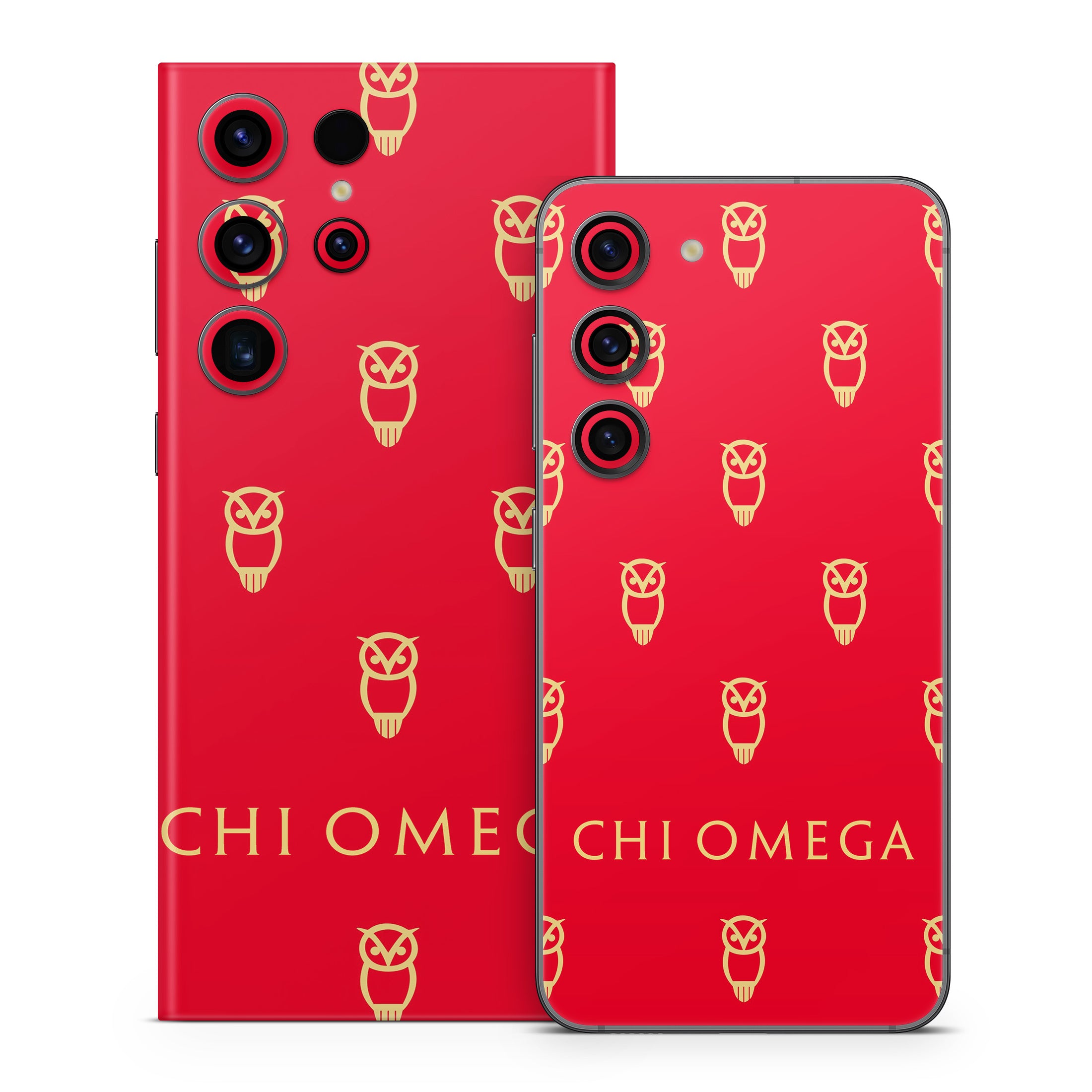 Chi Omega Owl Pattern - Samsung Galaxy S23 Skin