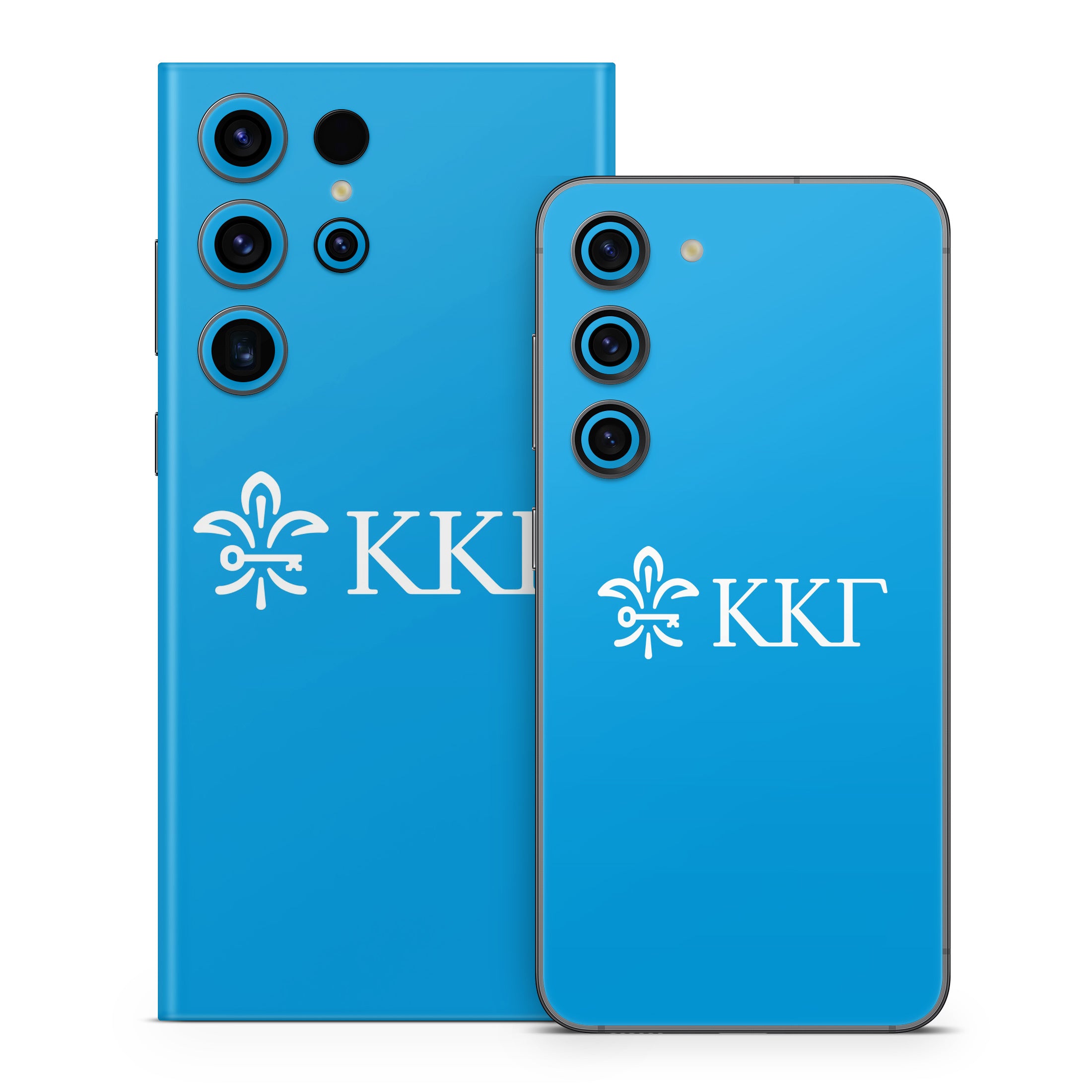 Kappa Kappa Gamma Letterkey Horizontal Gamma Blue - Samsung Galaxy S23 Skin