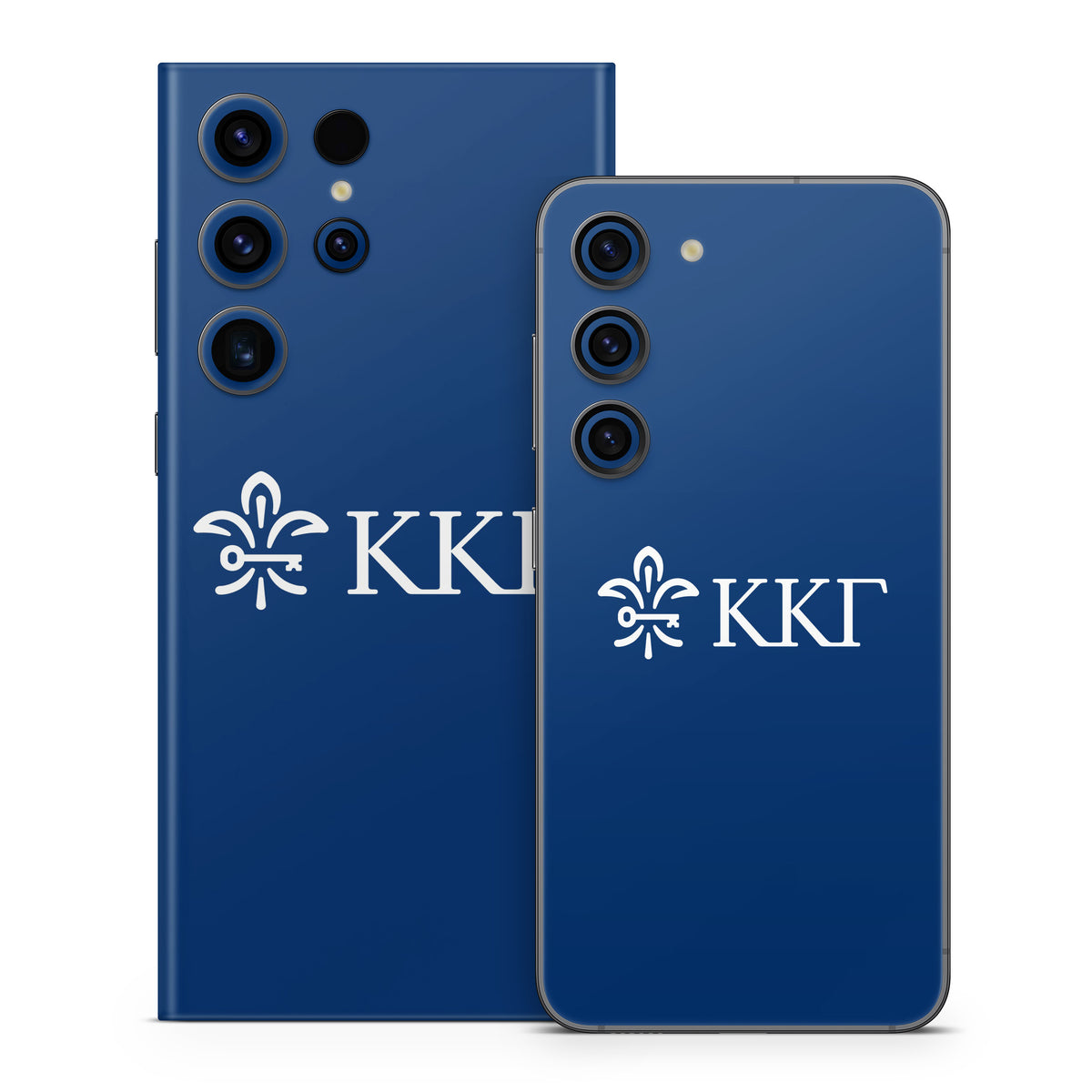 Kappa Kappa Gamma Letterkey Horizontal Kappa Blue - Samsung Galaxy S23 Skin