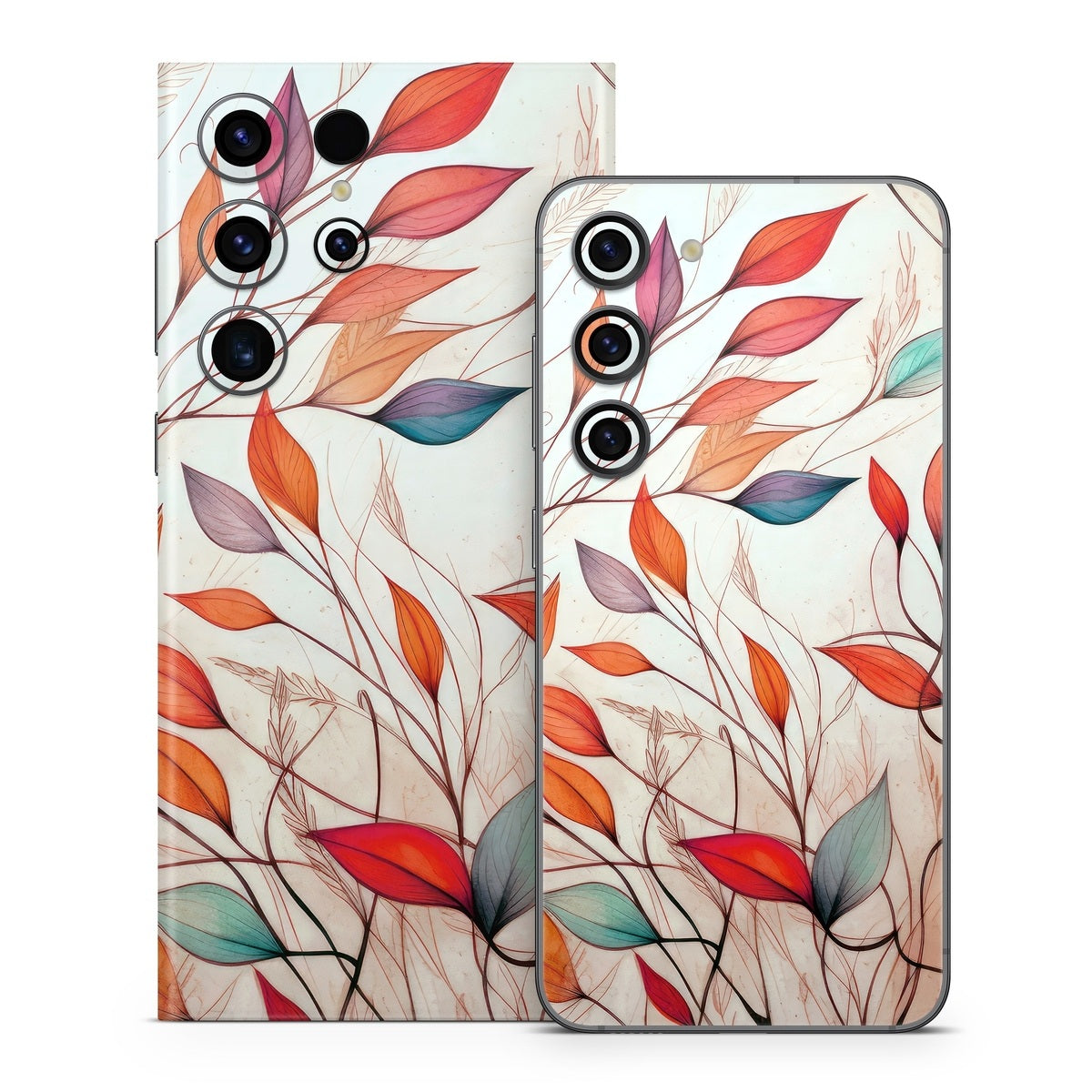 Leaf Sketches - Samsung Galaxy S23 Skin