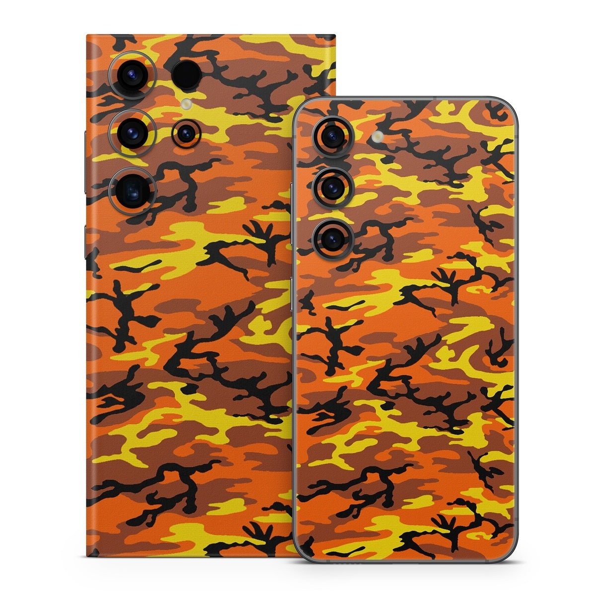 Orange Camo - Samsung Galaxy S23 Skin