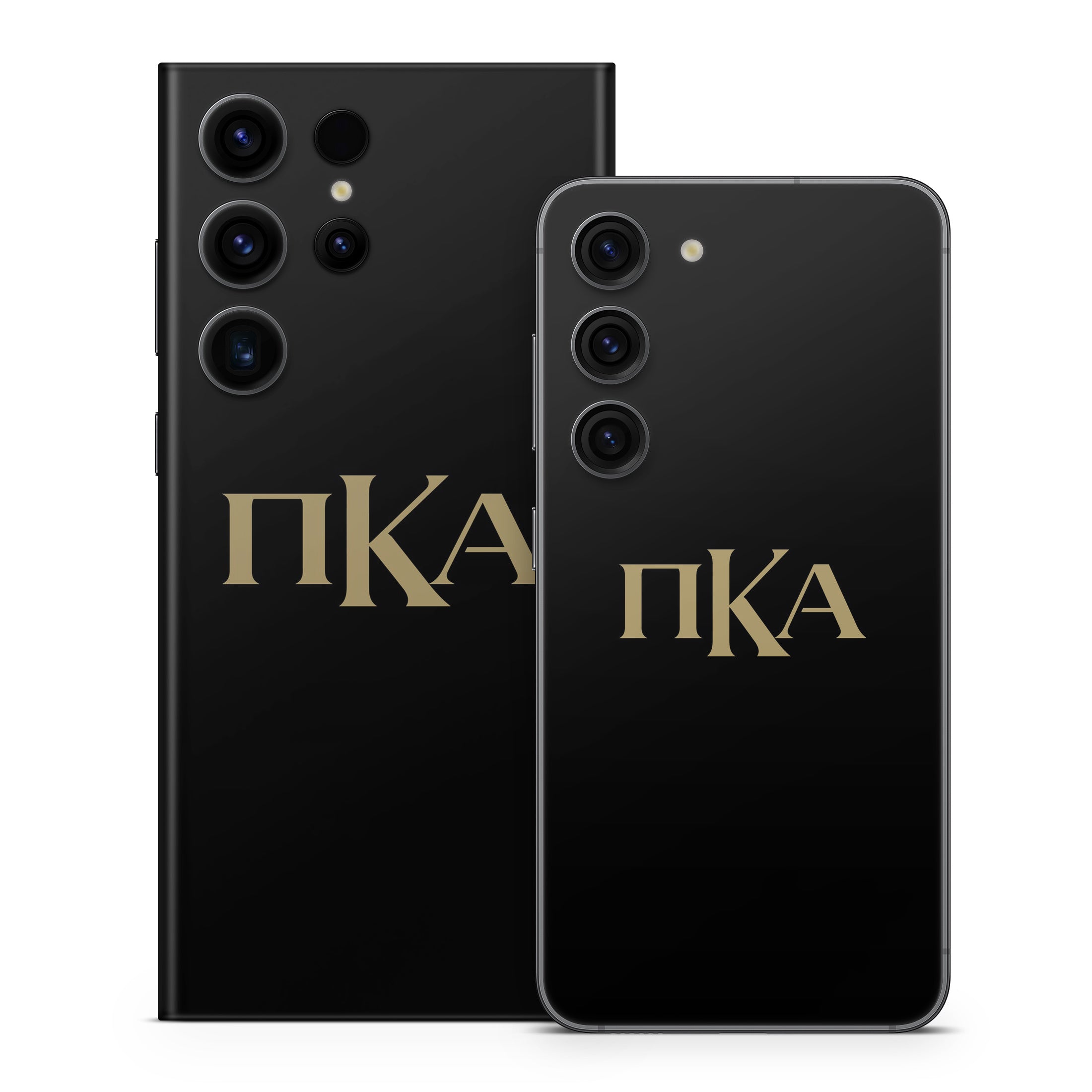 Pi Kappa Alpha Greek Letters Black - Samsung Galaxy S23 Skin
