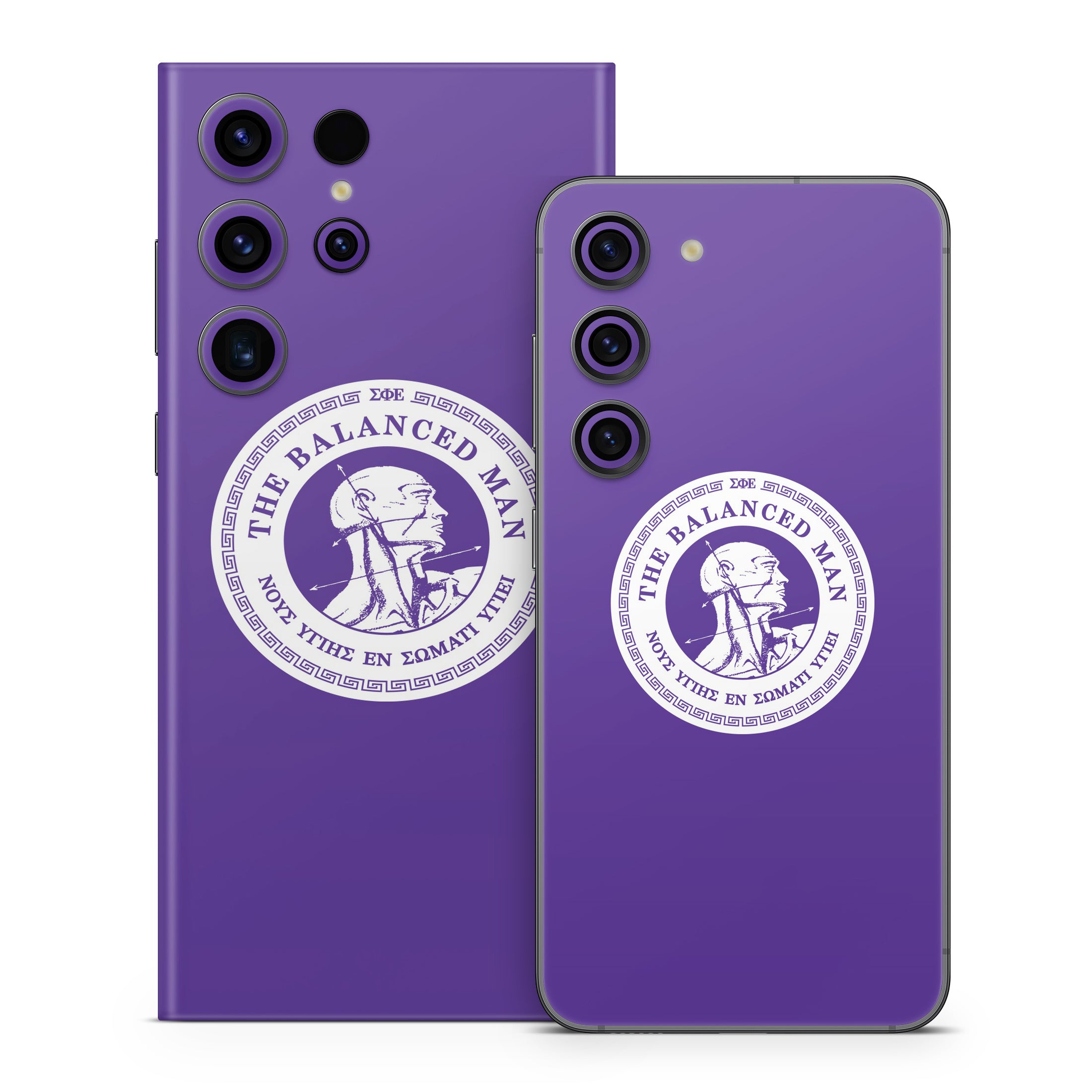 Sigma Phi Epsilon Balanced Man Purple - Samsung Galaxy S23 Skin