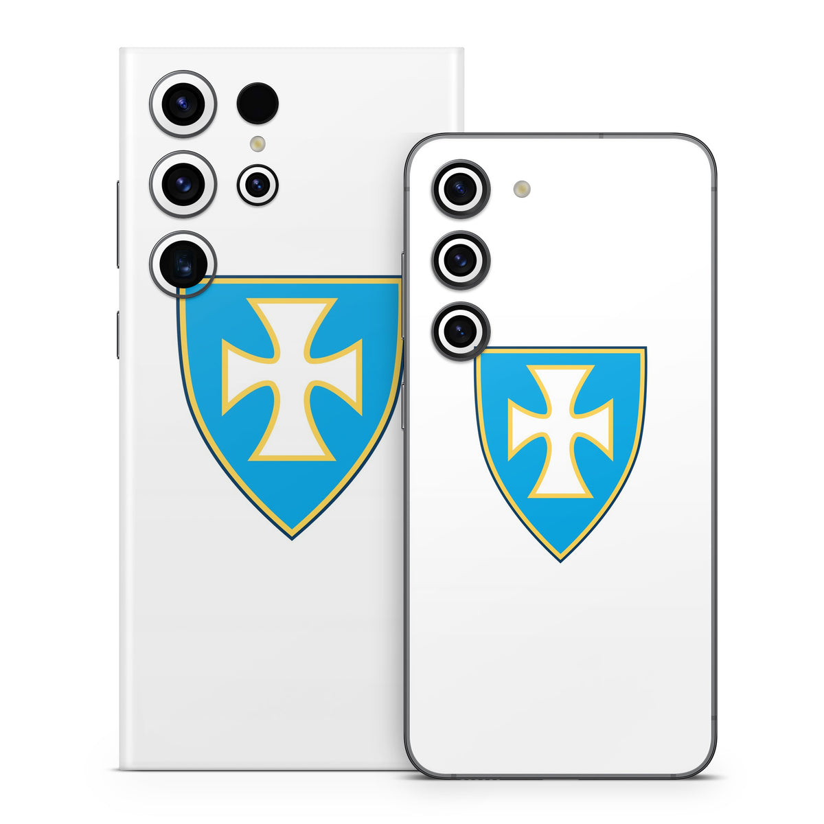 Sigma Chi Shield White - Samsung Galaxy S23 Skin