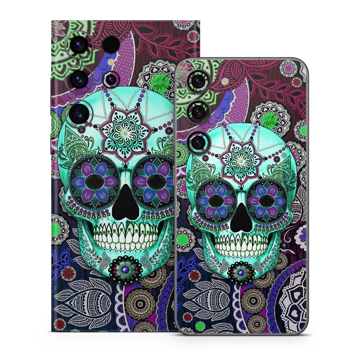 Sugar Skull Sombrero - Samsung Galaxy S23 Skin