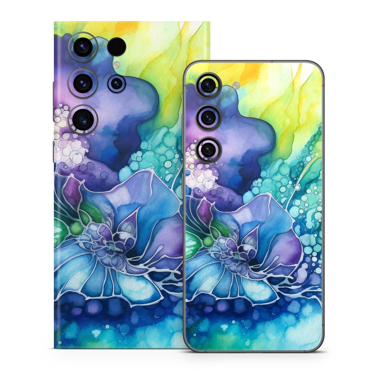 Watercolor Flora - Samsung Galaxy S23 Skin