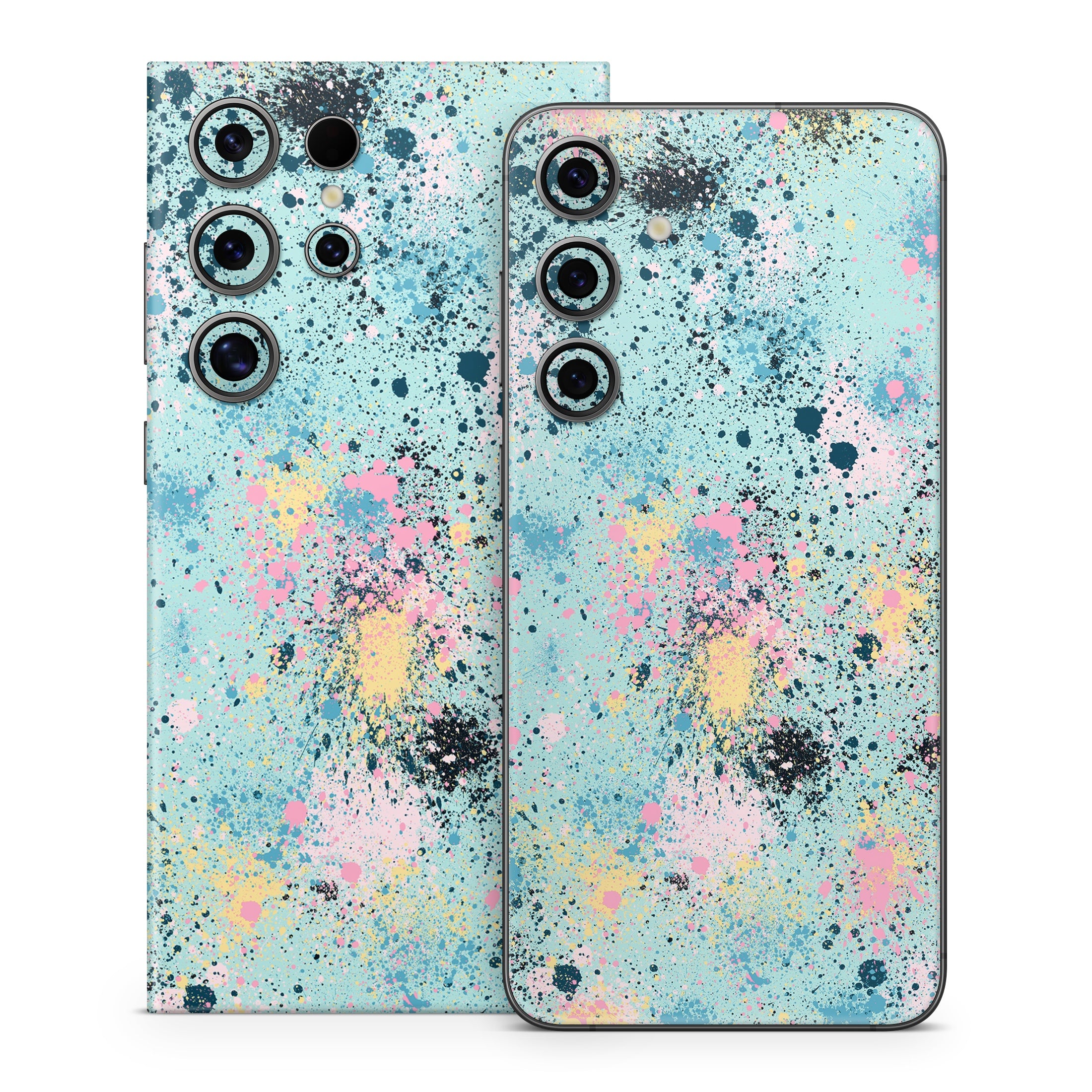 Abstract Ink Splatter - Samsung Galaxy S24 Skin