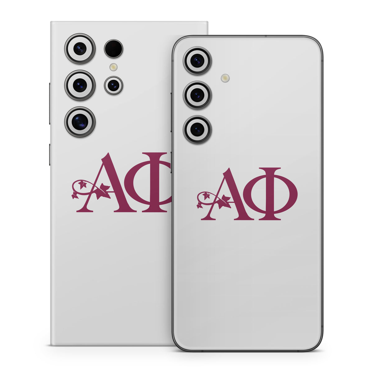 Alpha Phi Greek Letters Silver - Samsung Galaxy S24 Skin