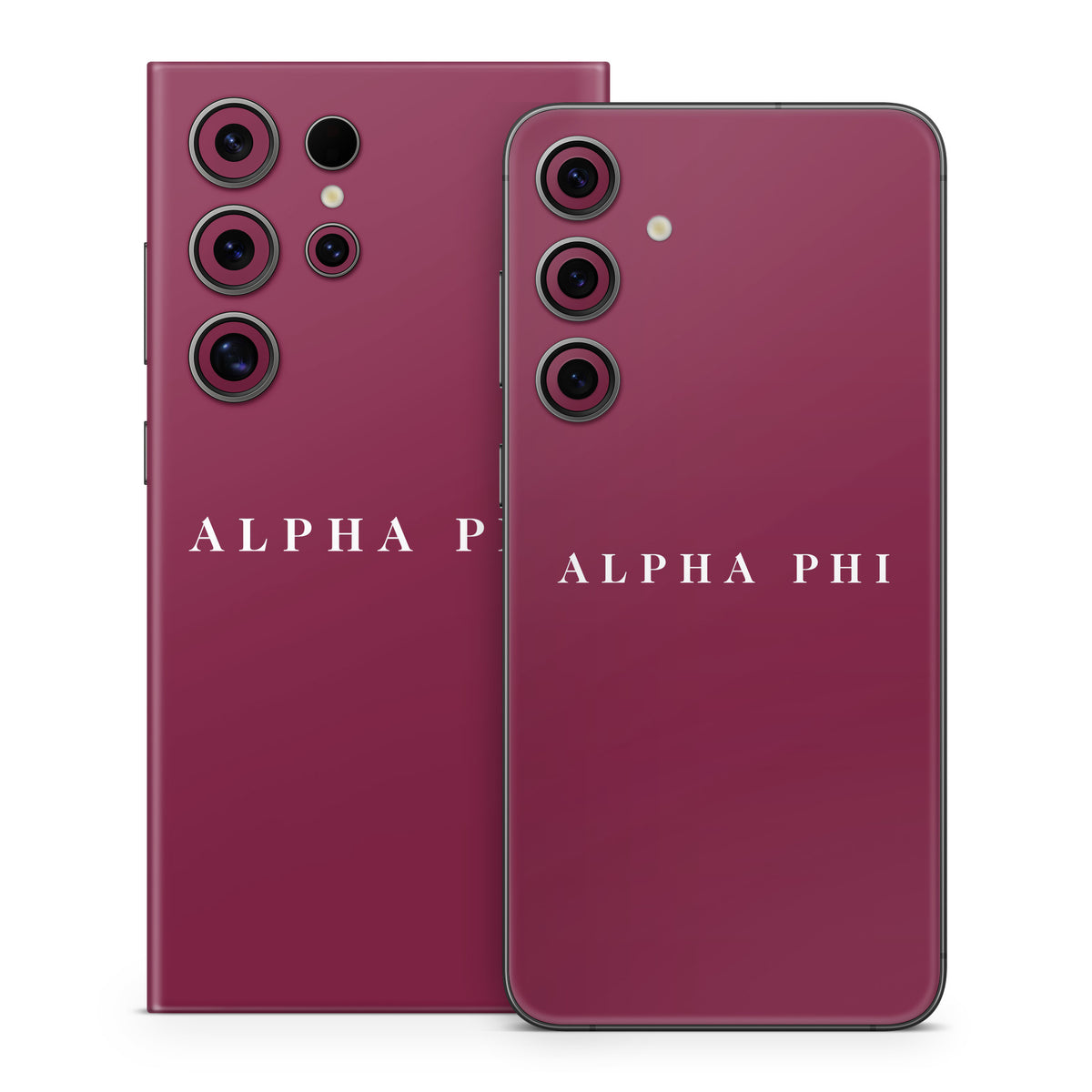 Alpha Phi Wordmark Bordeaux - Samsung Galaxy S24 Skin