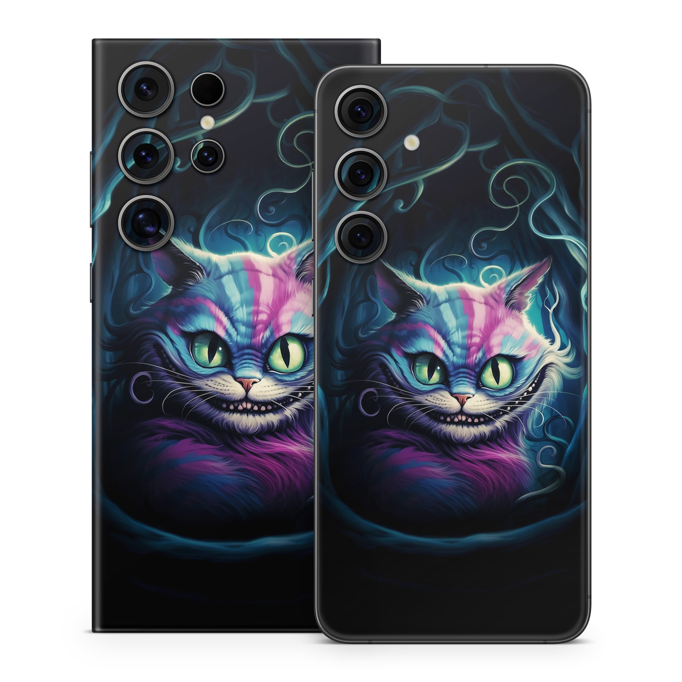 Blue Cheshire Cat - Samsung Galaxy S24 Skin