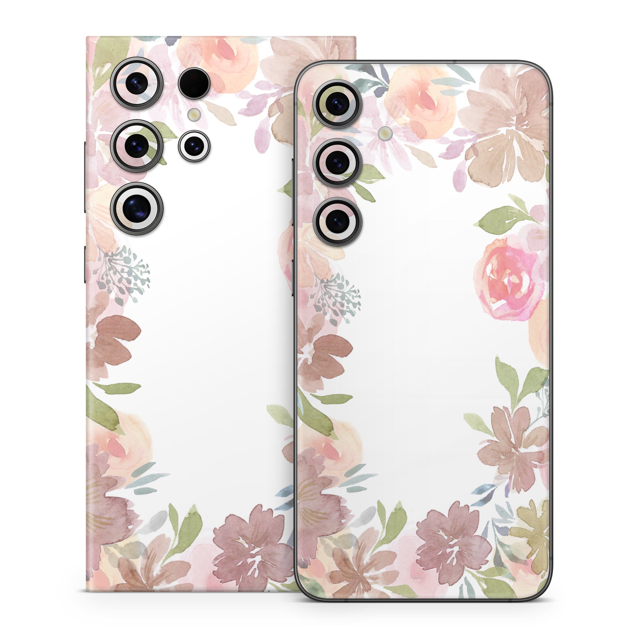 Blush Flower Frame - Samsung Galaxy S24 Skin