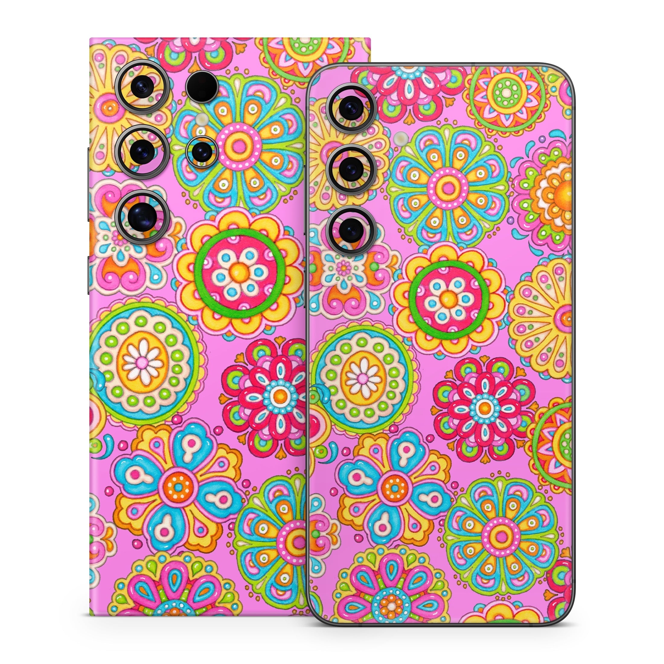 Bright Flowers - Samsung Galaxy S24 Skin