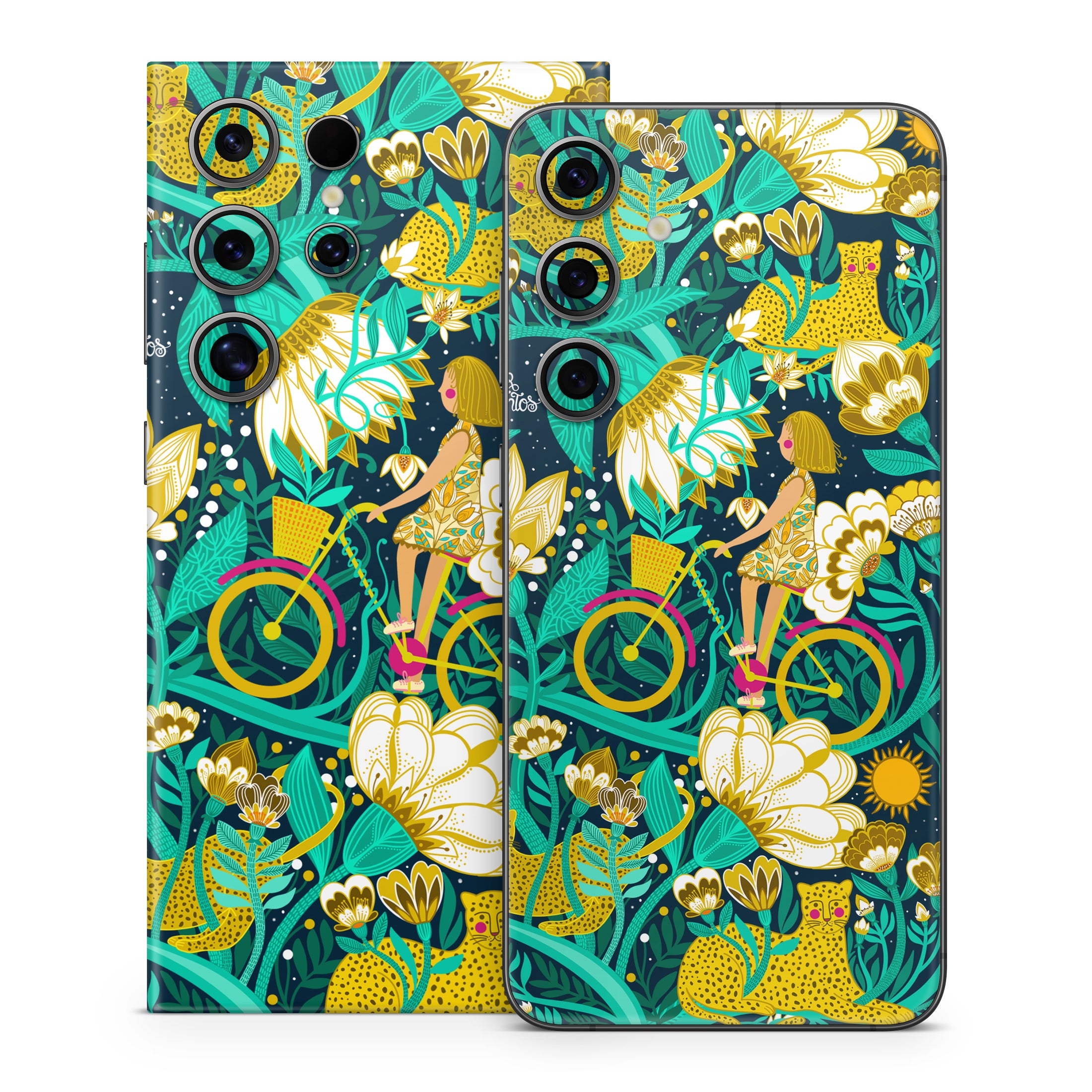 Cheetah Garden - Samsung Galaxy S24 Skin