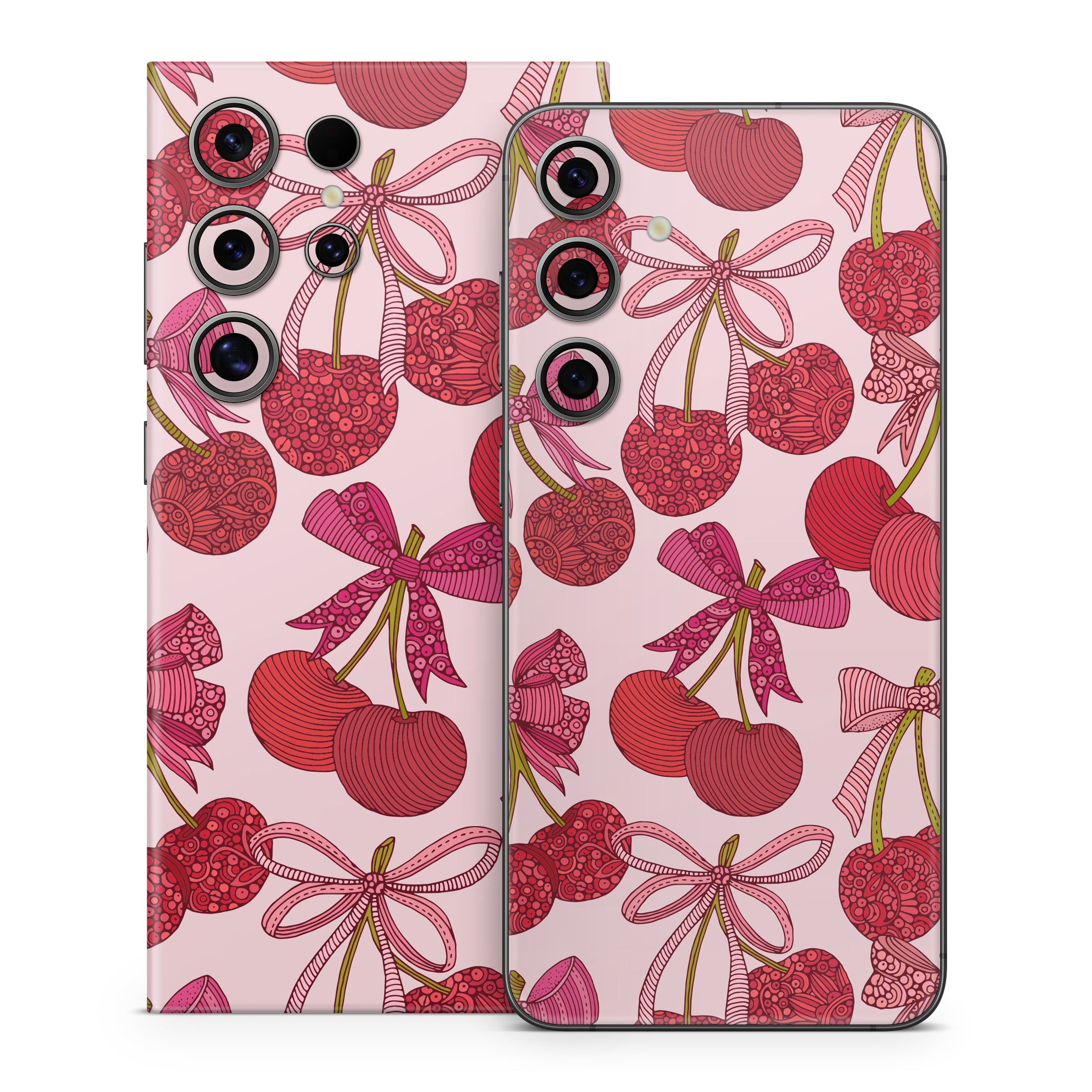 Cherry with Bows - Samsung Galaxy S24 Skin