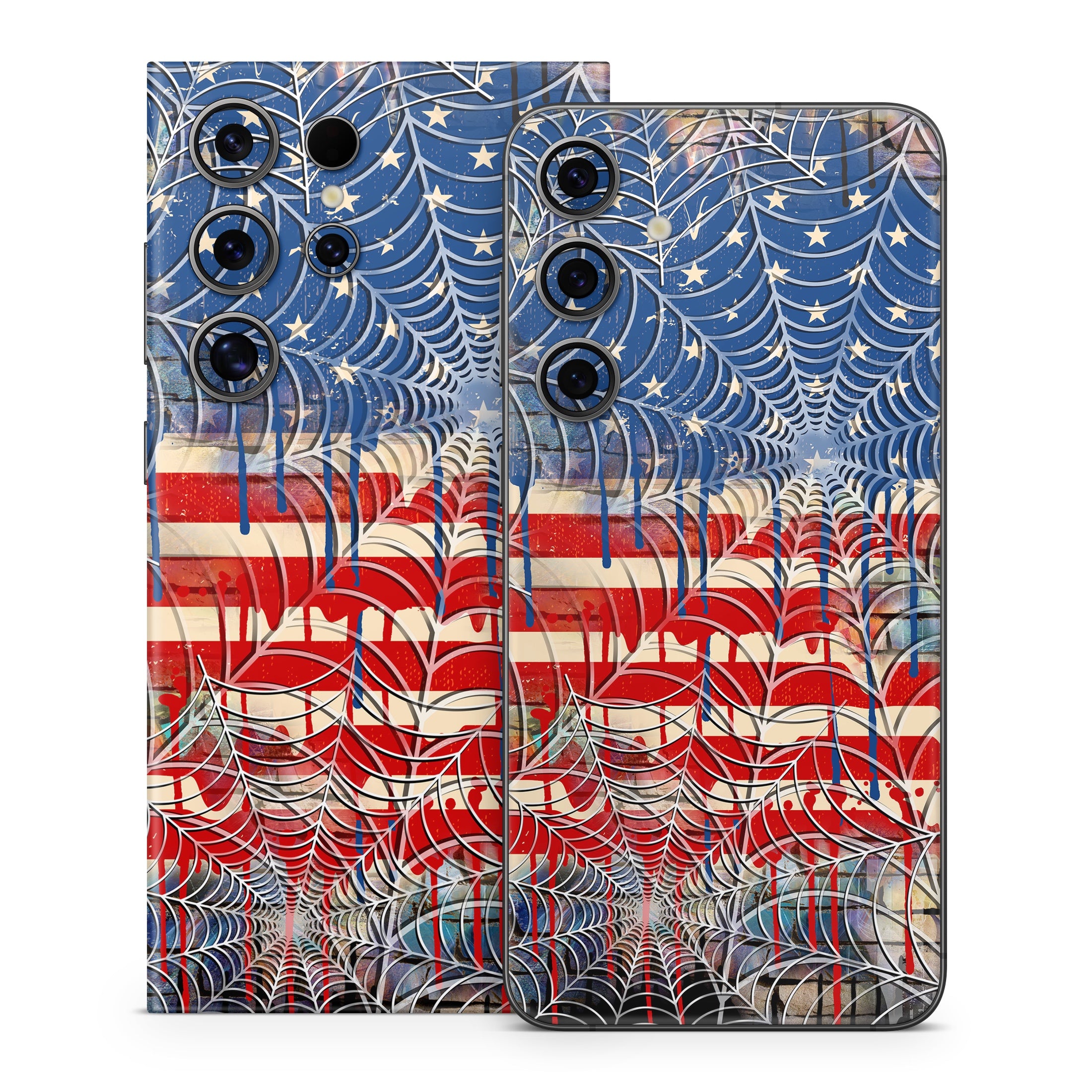 Cobweb Flag - Samsung Galaxy S24 Skin