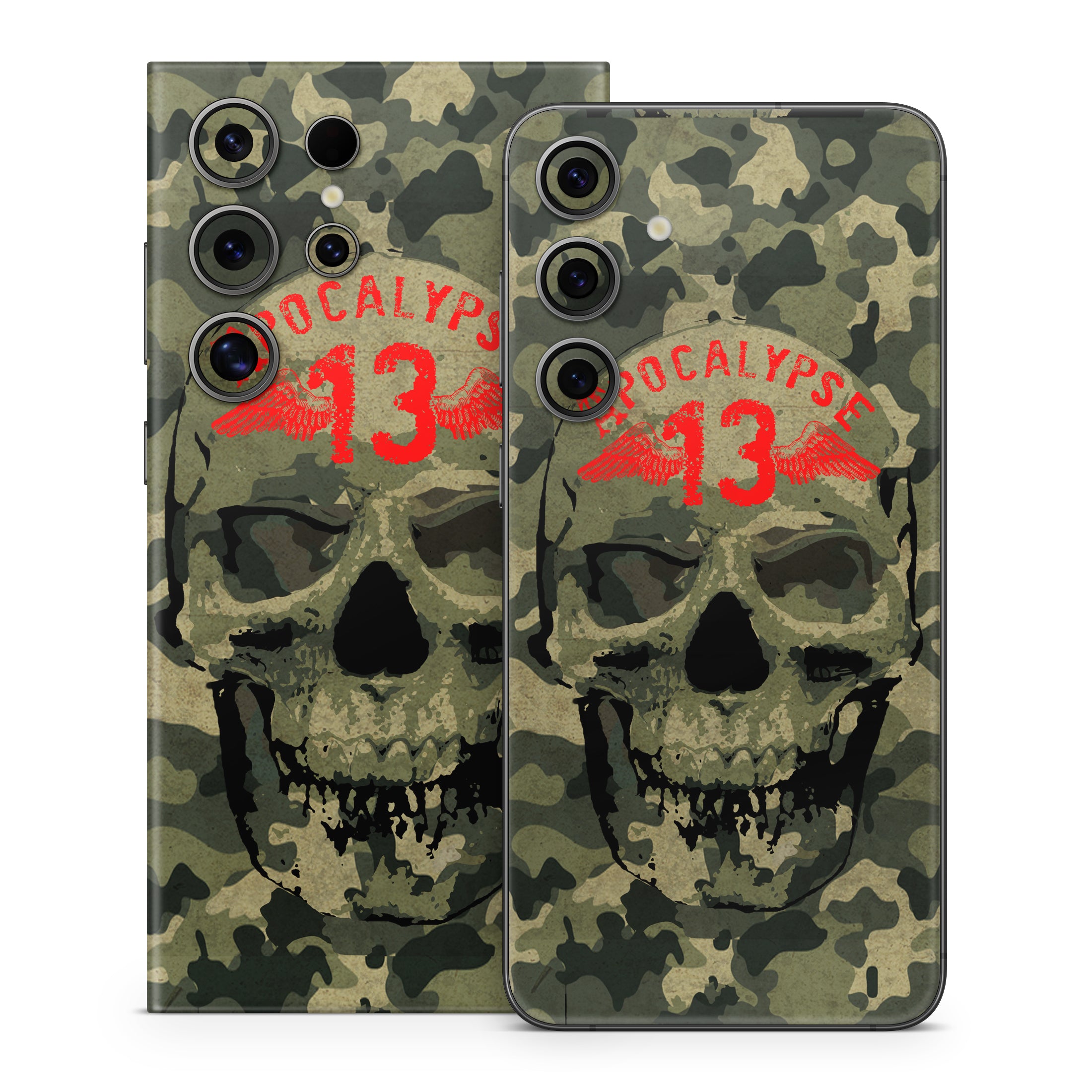 Camo Skull - Samsung Galaxy S24 Skin