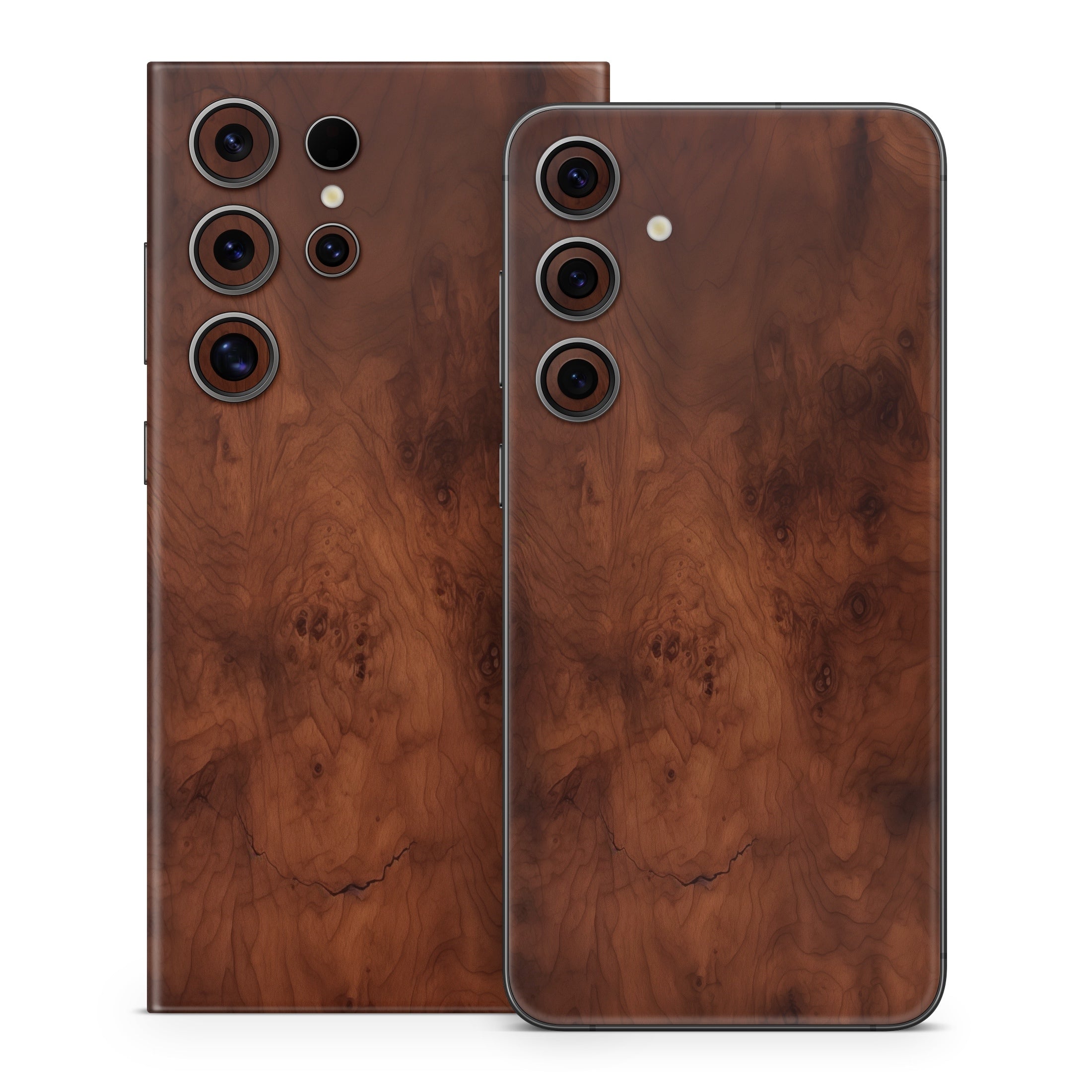 Dark Burlwood - Samsung Galaxy S24 Skin