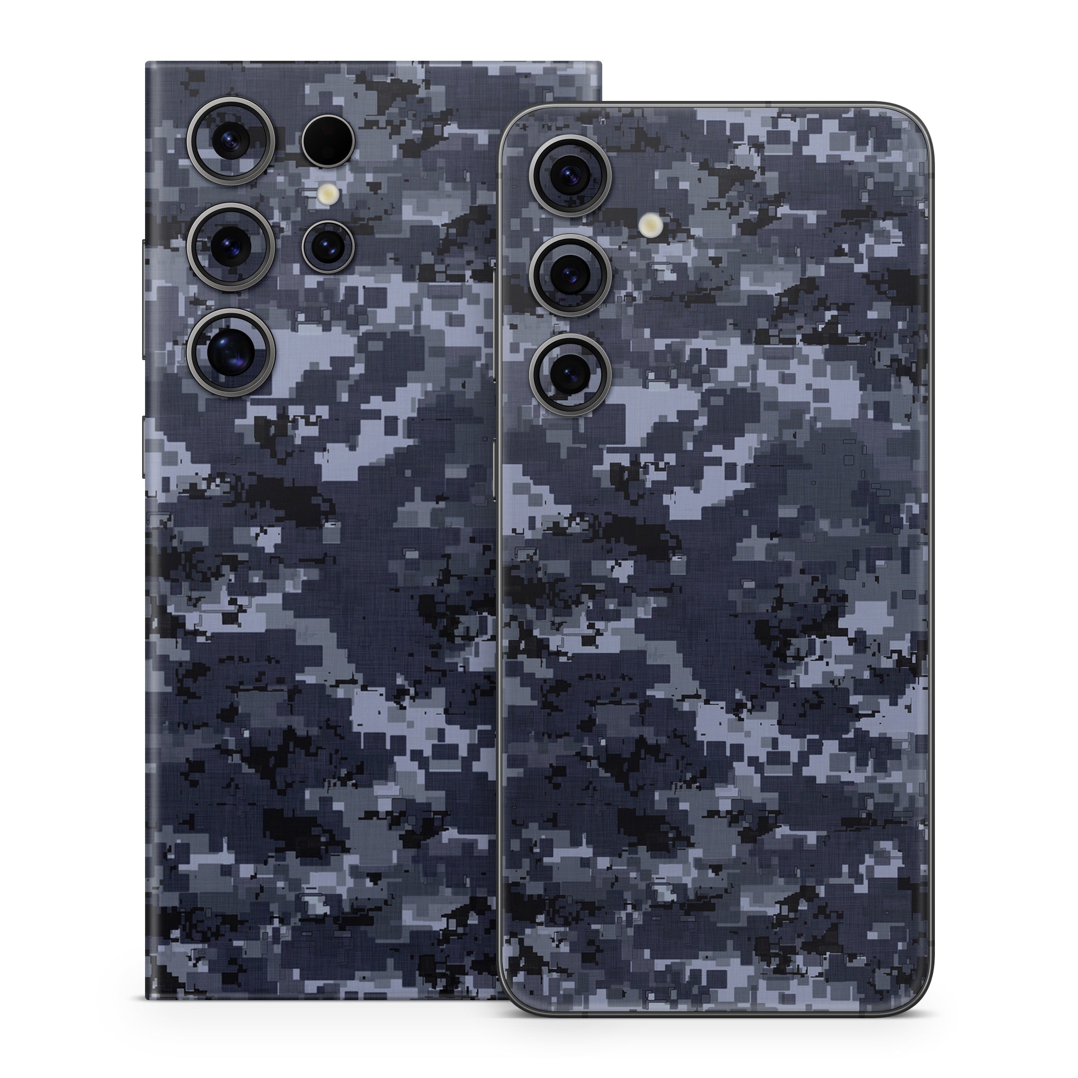 Digital Navy Camo - Samsung Galaxy S24 Skin
