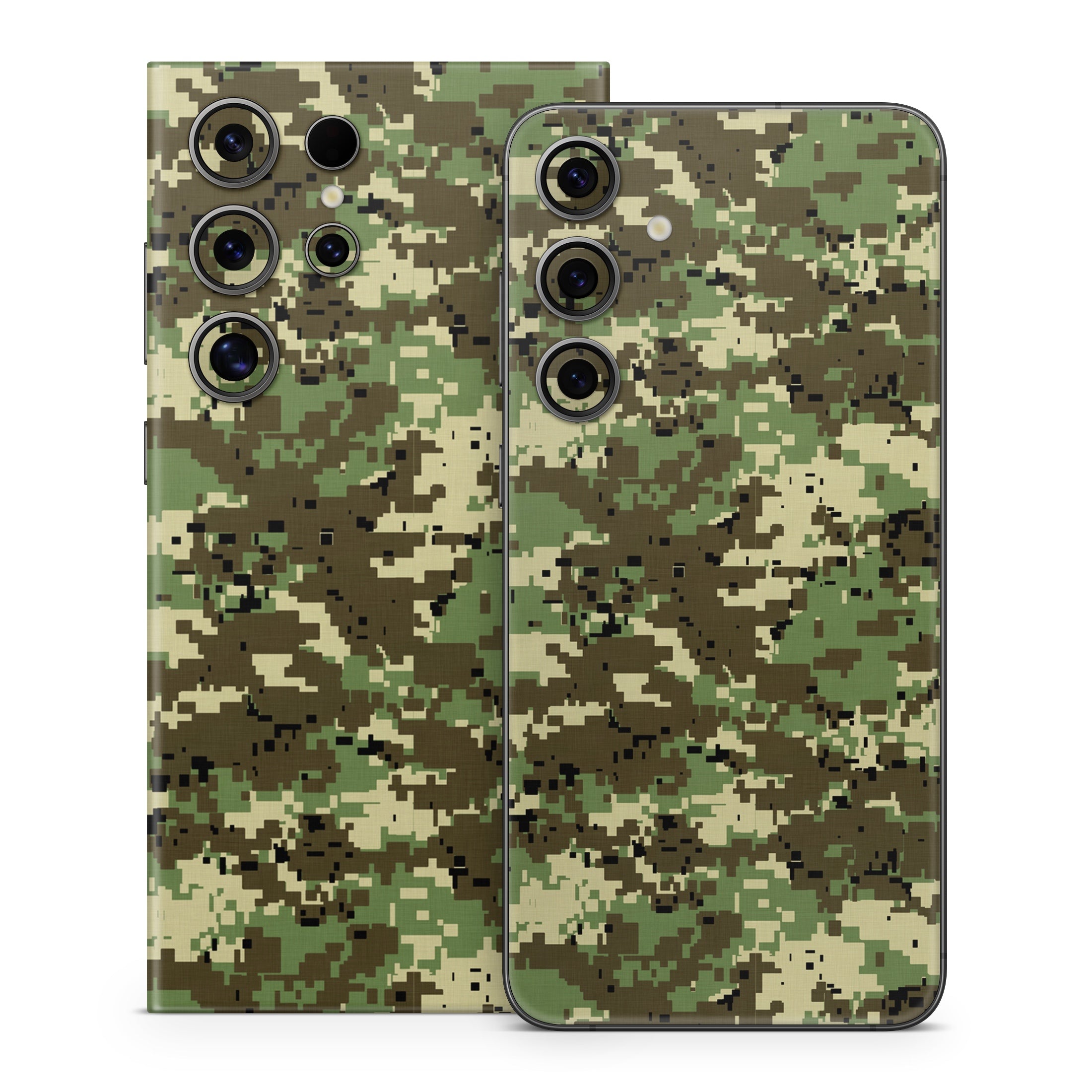Digital Woodland Camo - Samsung Galaxy S24 Skin