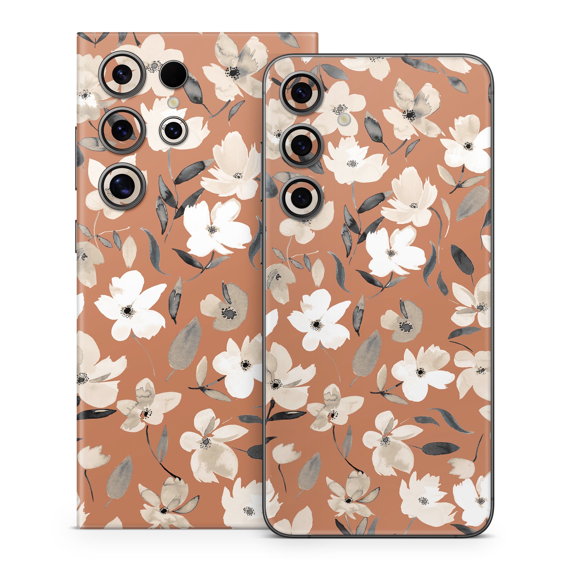 Fresh Flowers Copper - Samsung Galaxy S24 Skin